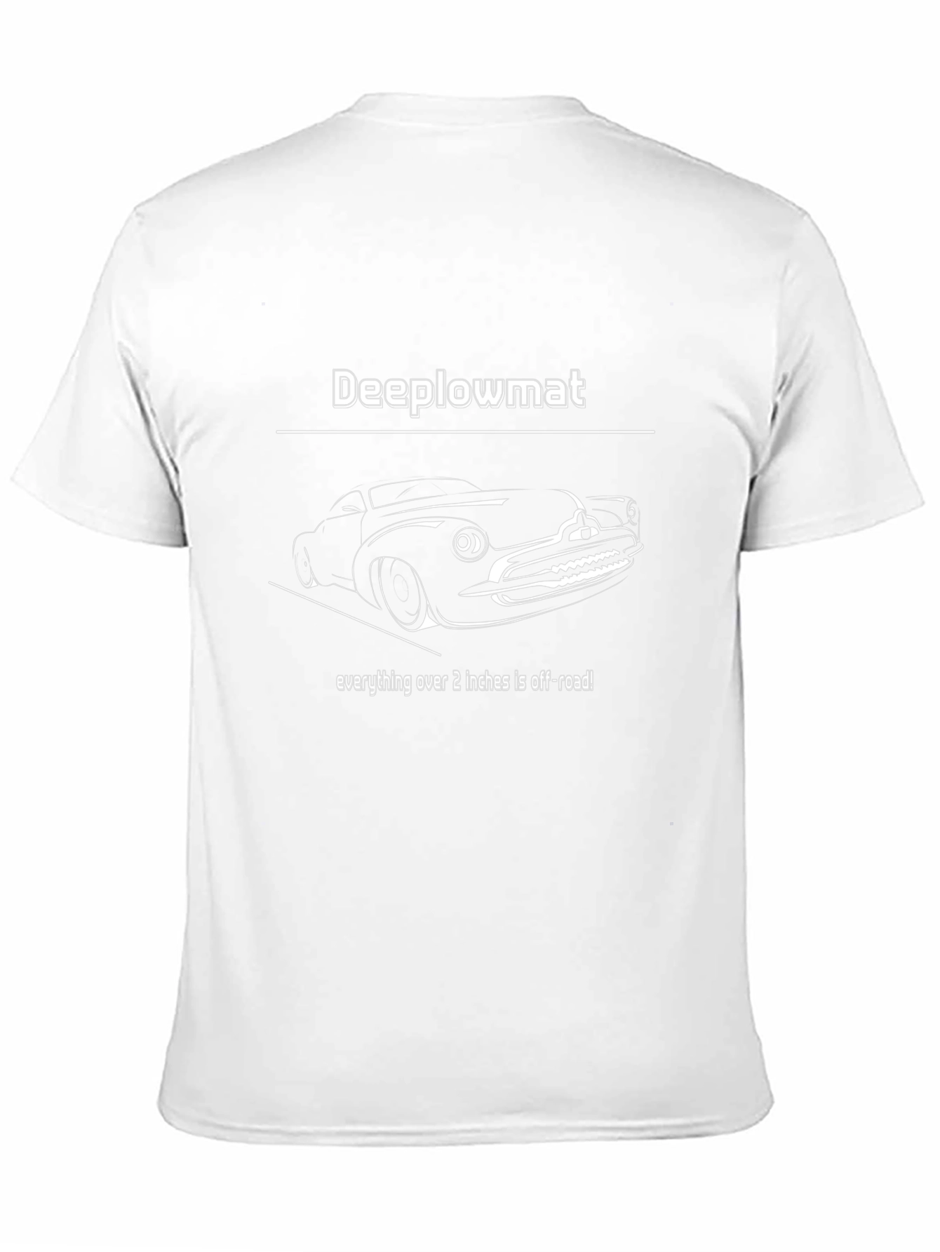 Deeplowmat Funny Car Humor T-Shirt