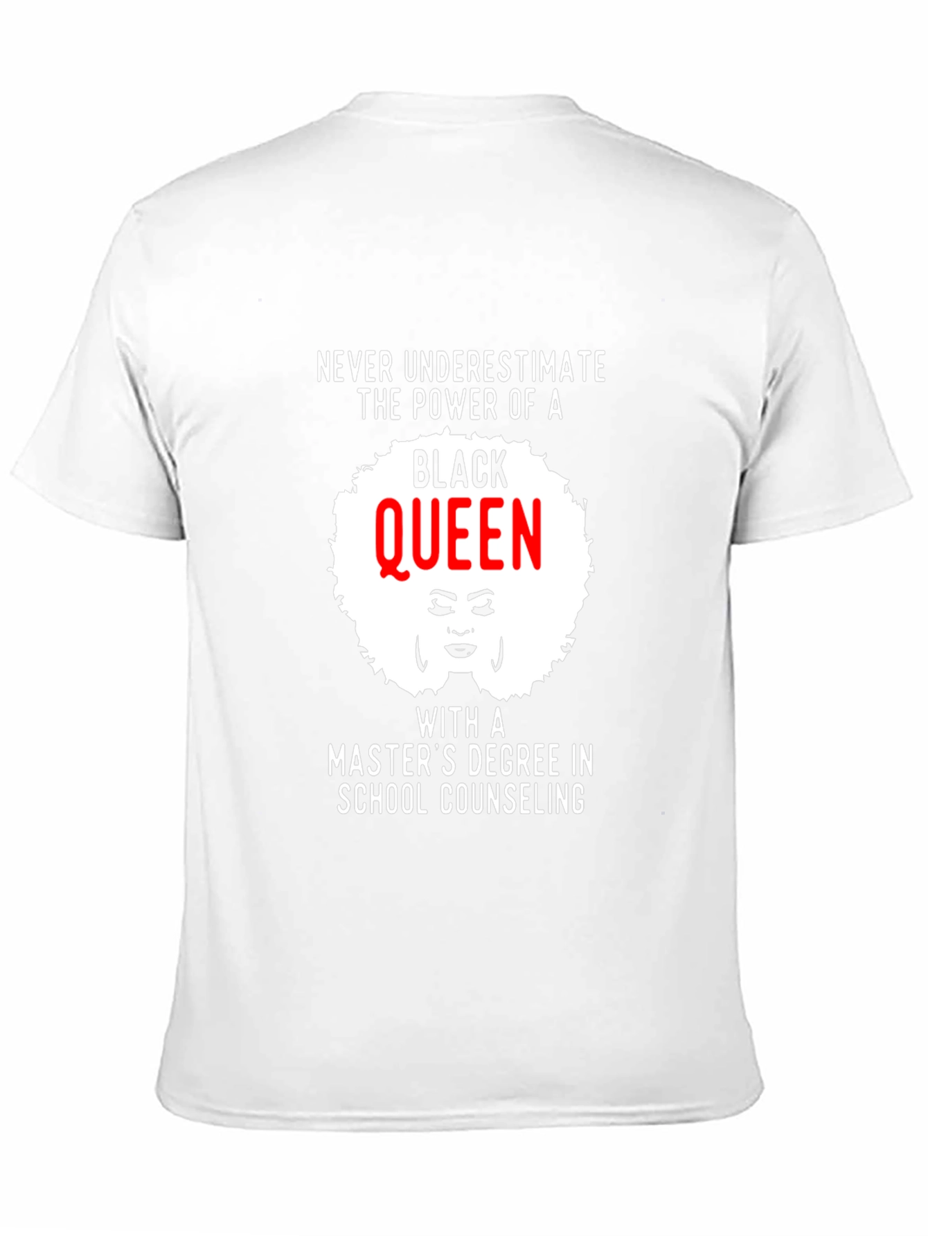 Black Queen Masters Degree T-Shirt