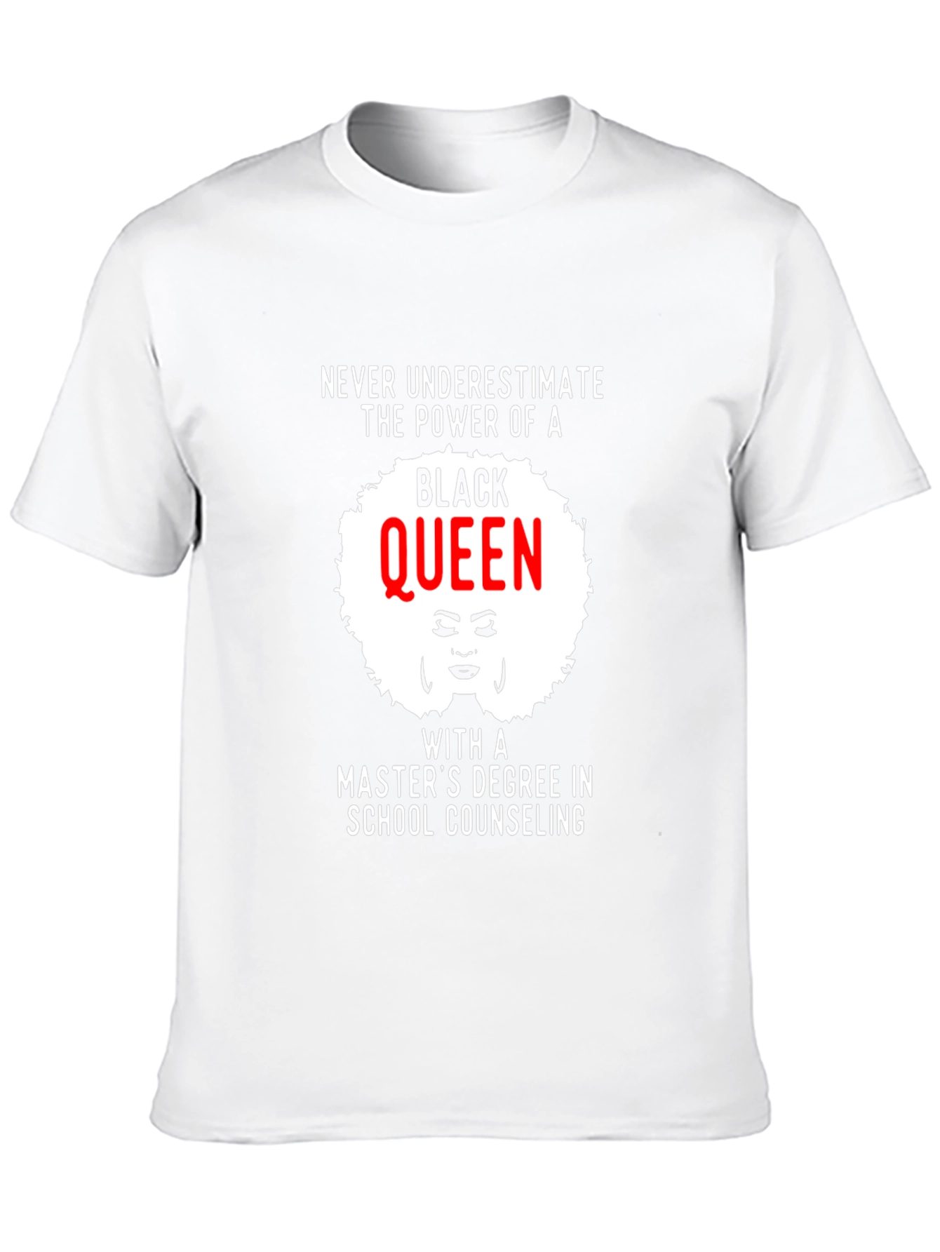 Black Queen Masters Degree T-Shirt