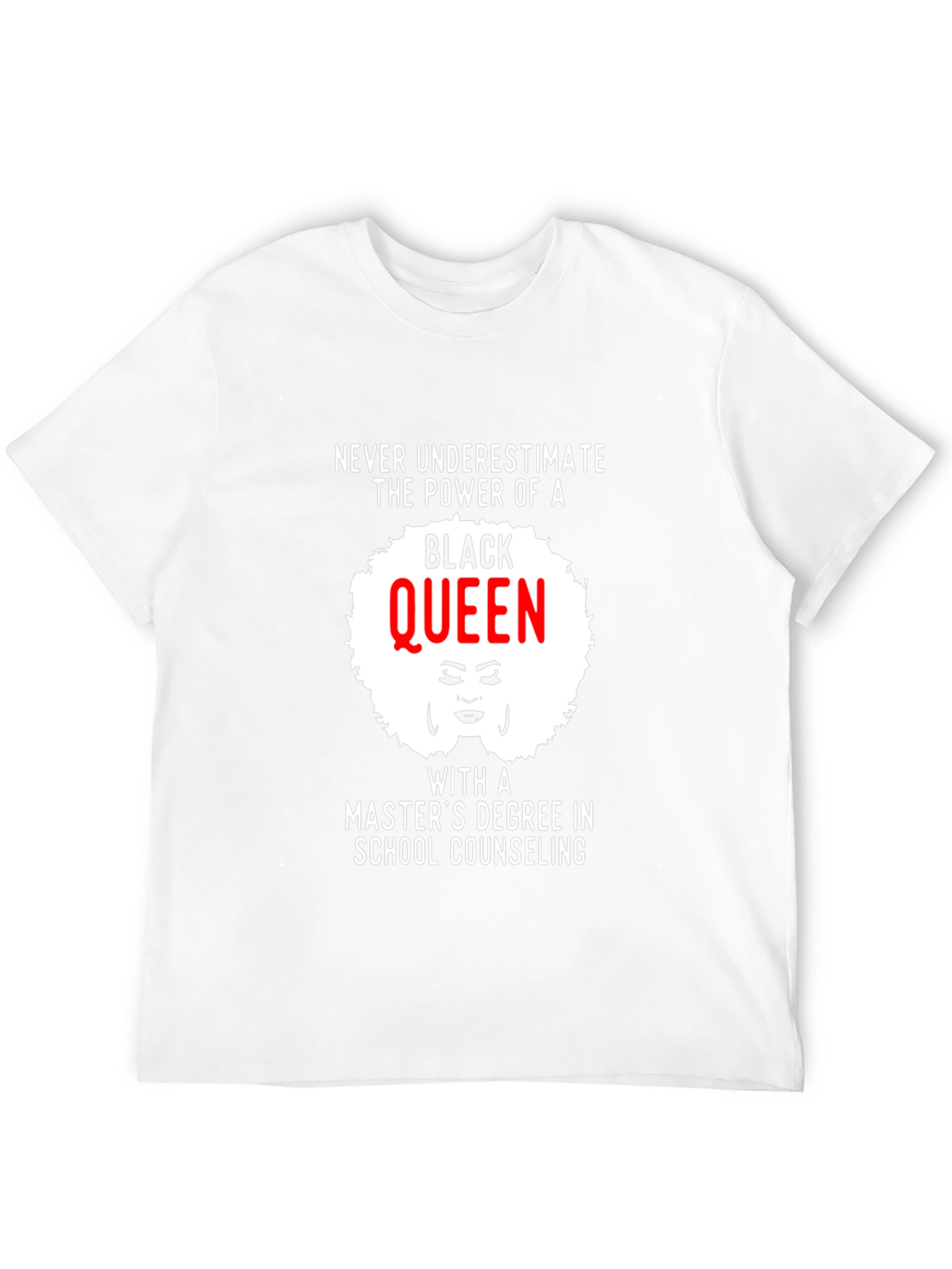 Black Queen Masters Degree T-Shirt