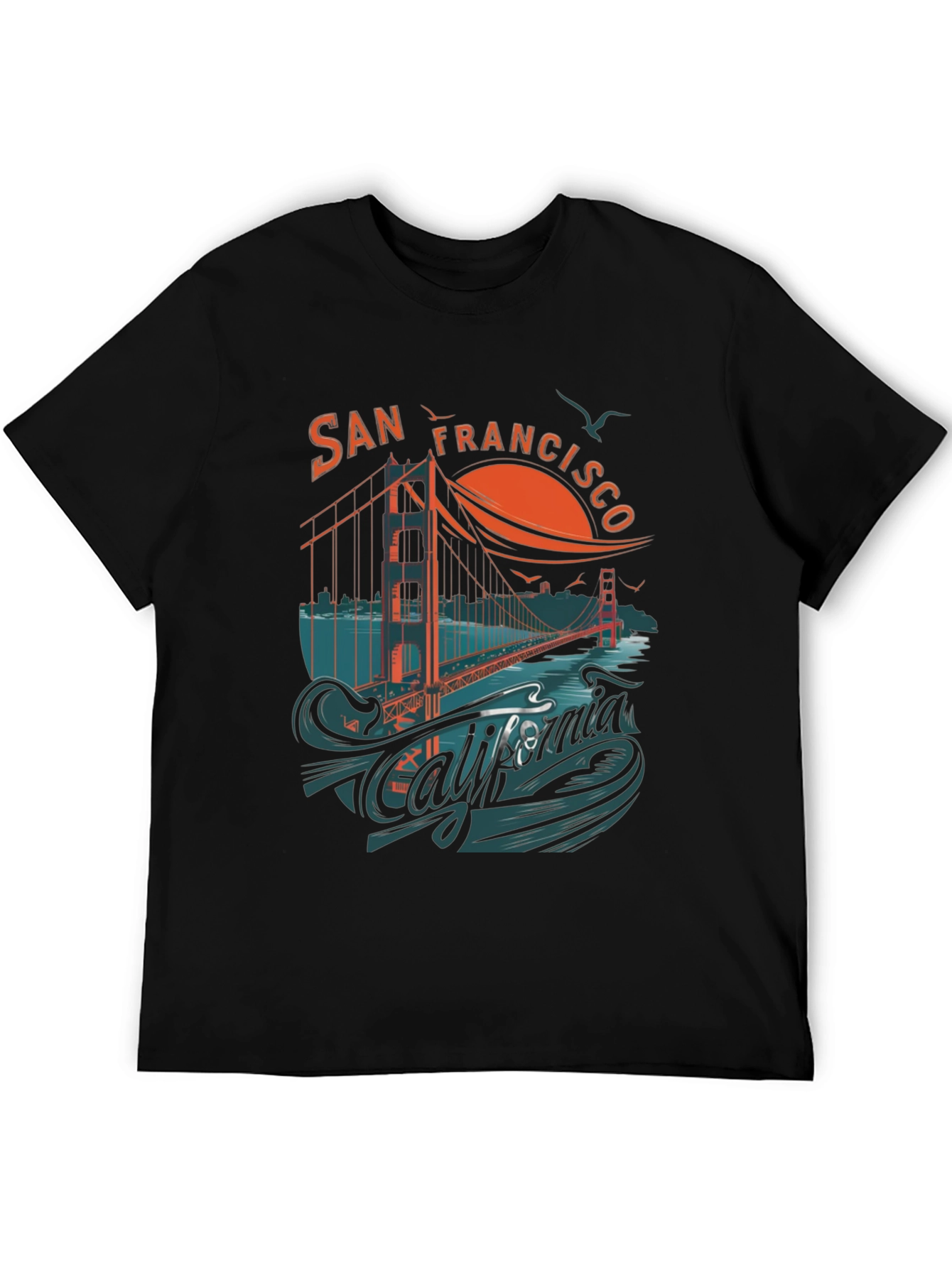 San Francisco California Graphic T-Shirt
