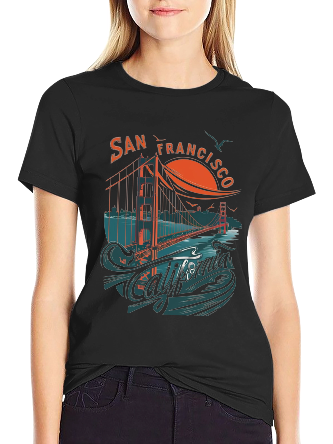 San Francisco California Graphic T-Shirt