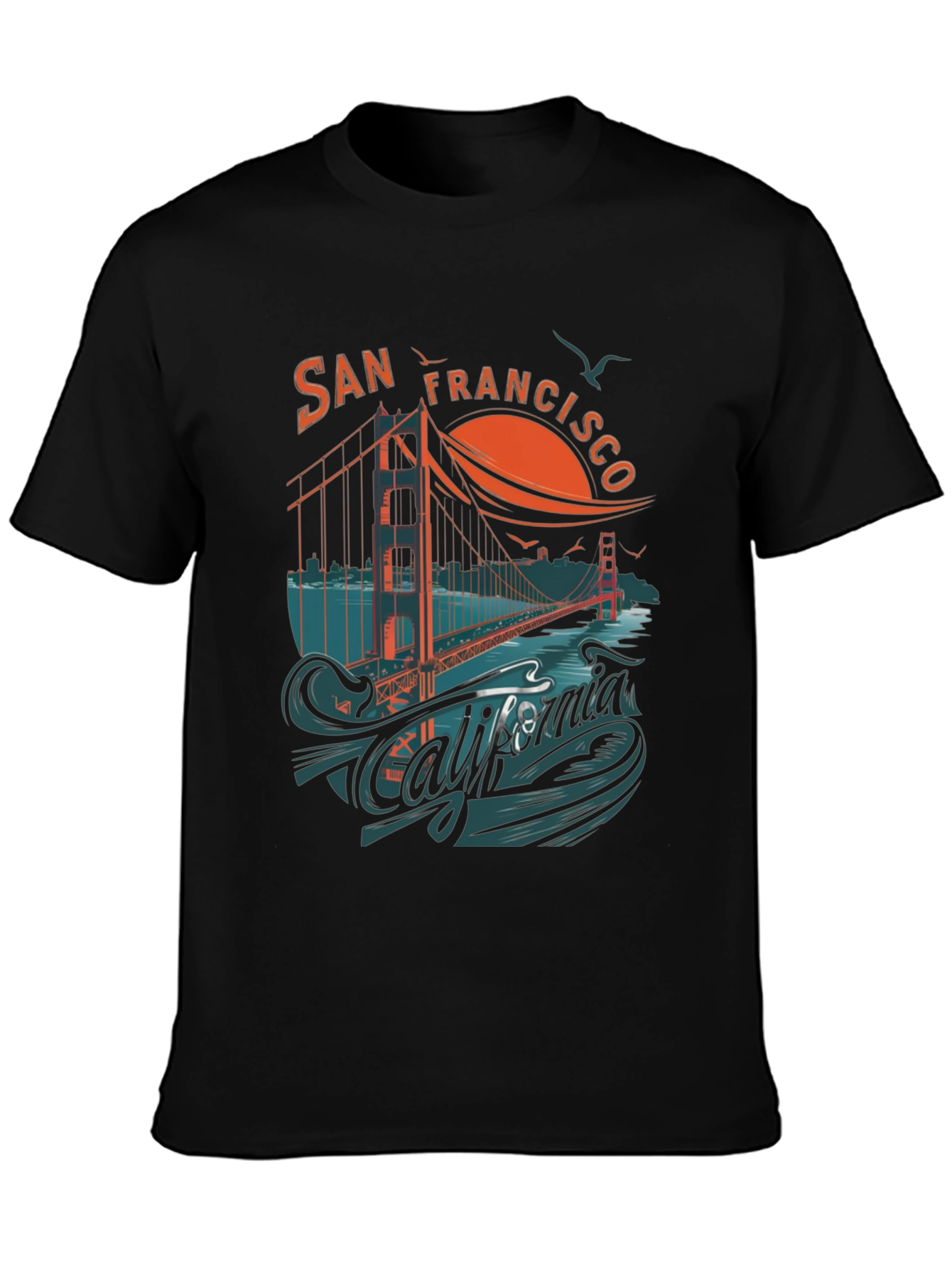 San Francisco California Graphic T-Shirt