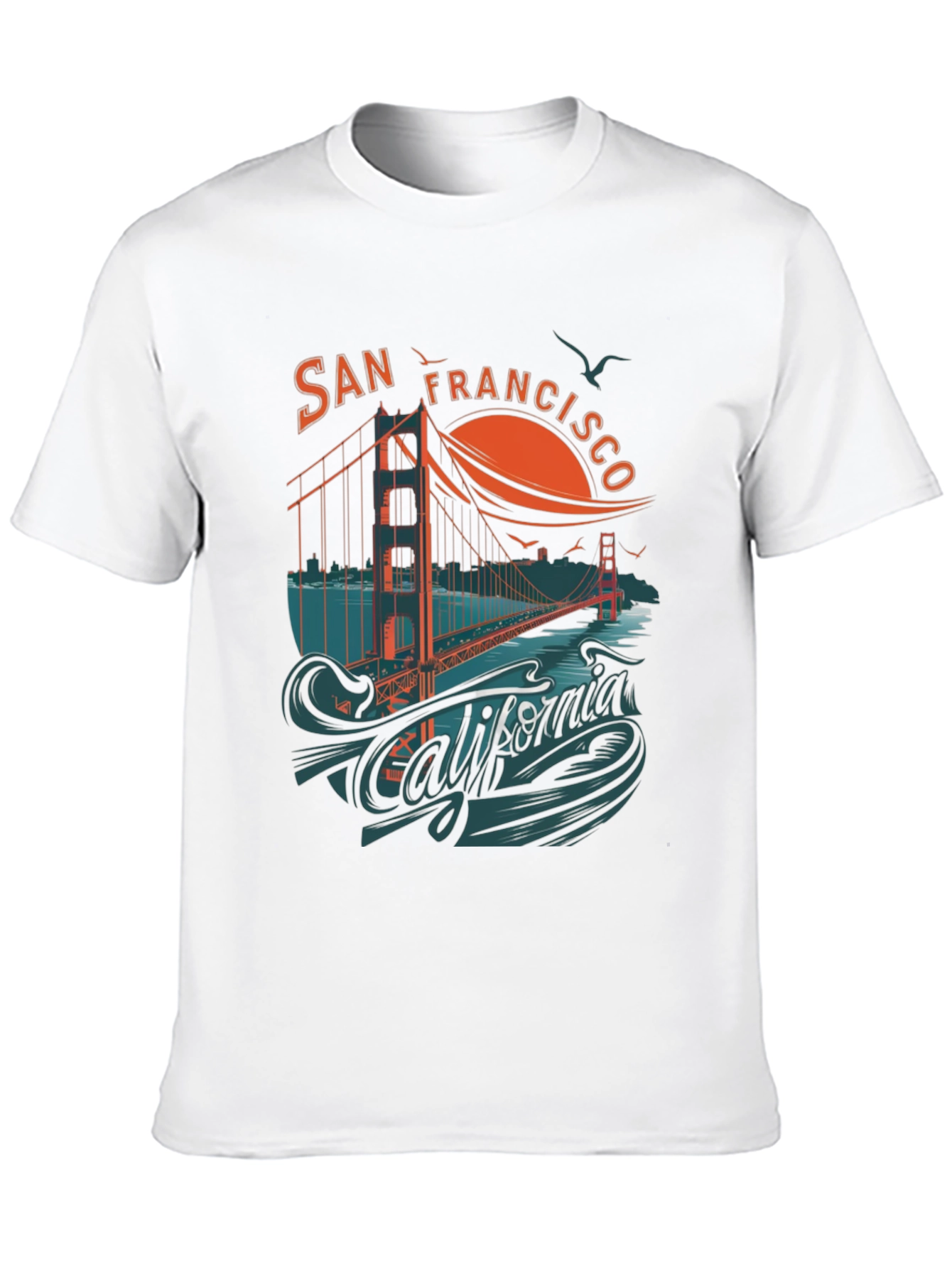 San Francisco California Graphic T-Shirt
