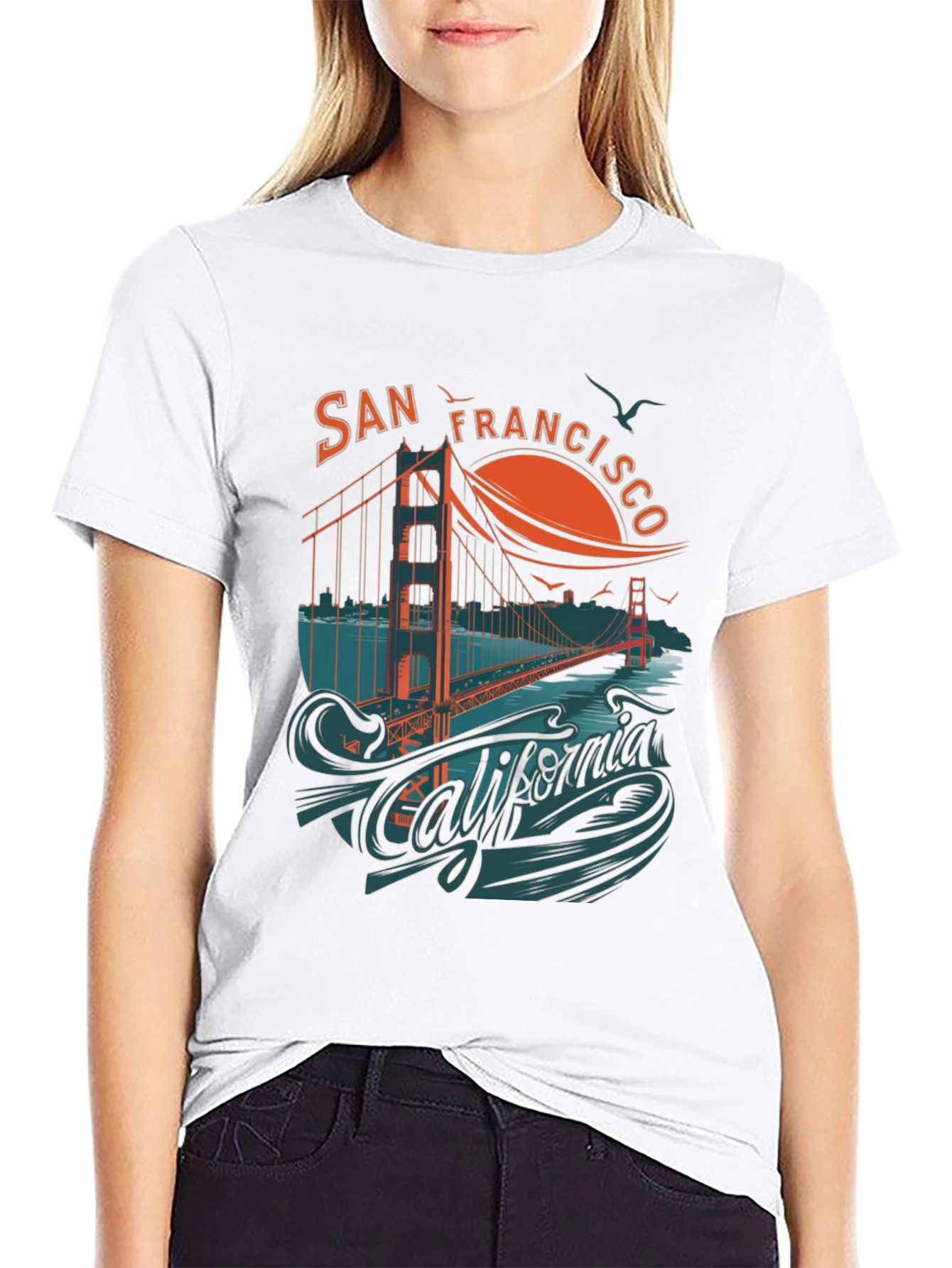San Francisco California Graphic T-Shirt