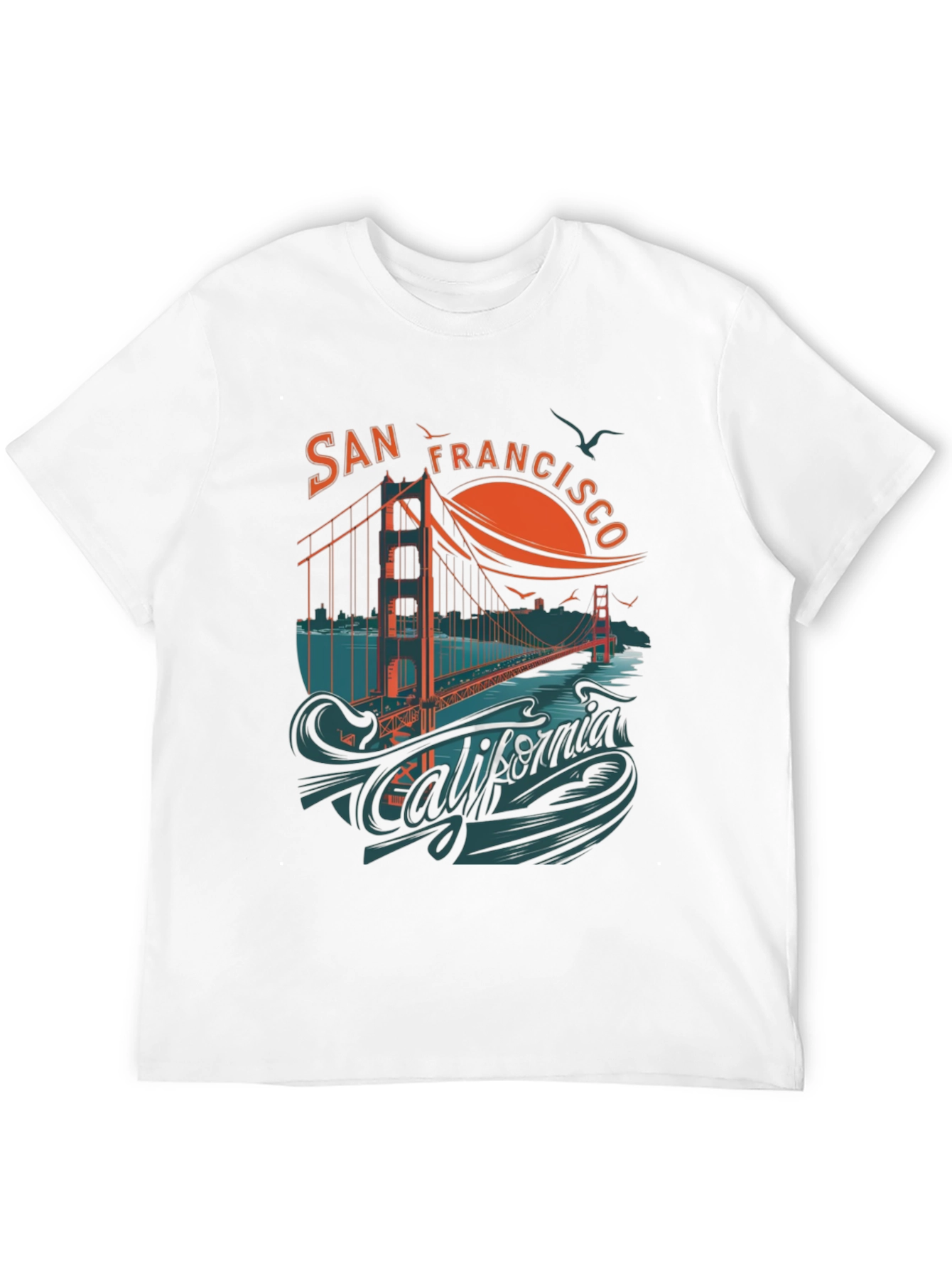 San Francisco California Graphic T-Shirt