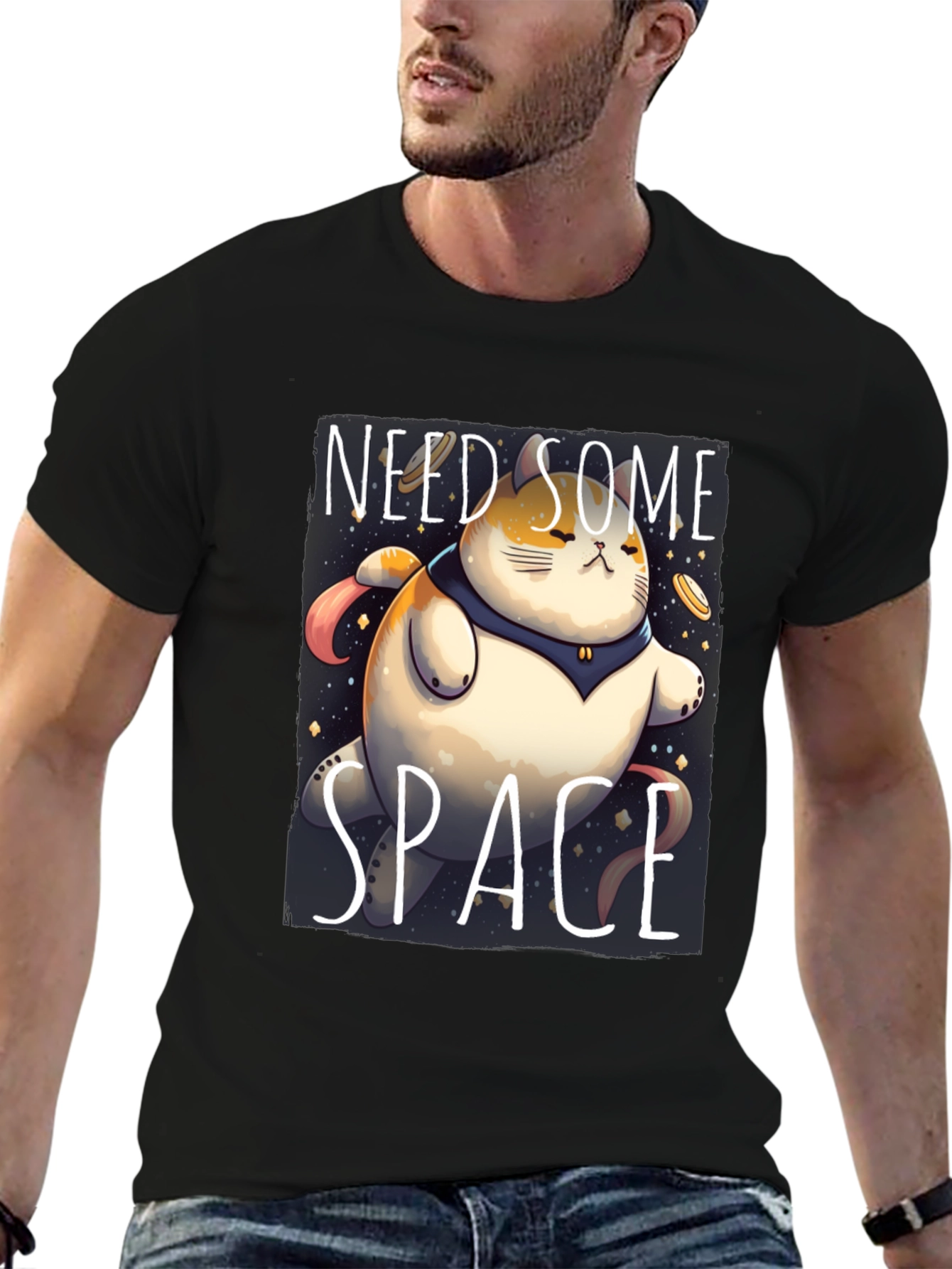 Need Some Space Cat T-Shirt