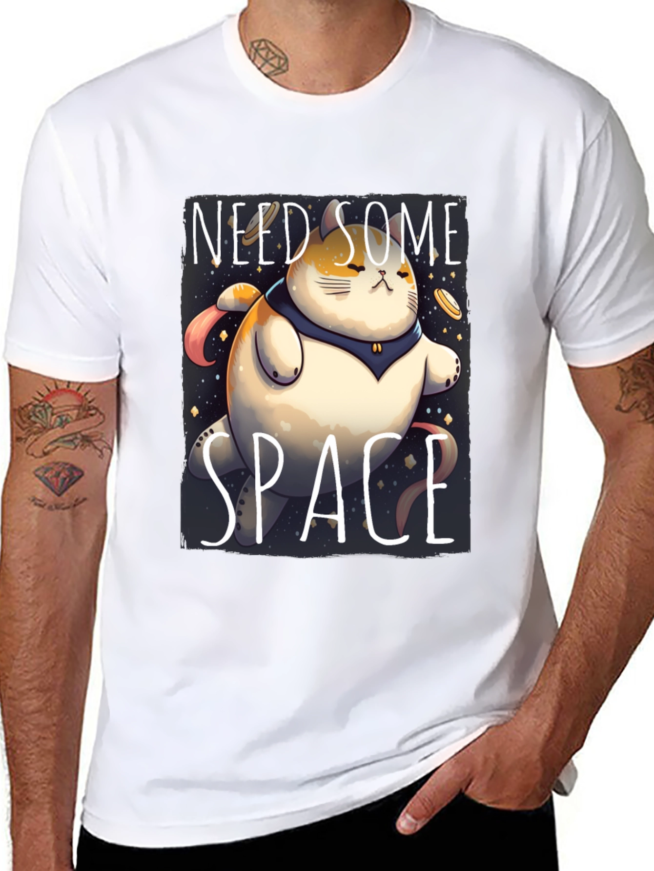 Need Some Space Cat T-Shirt