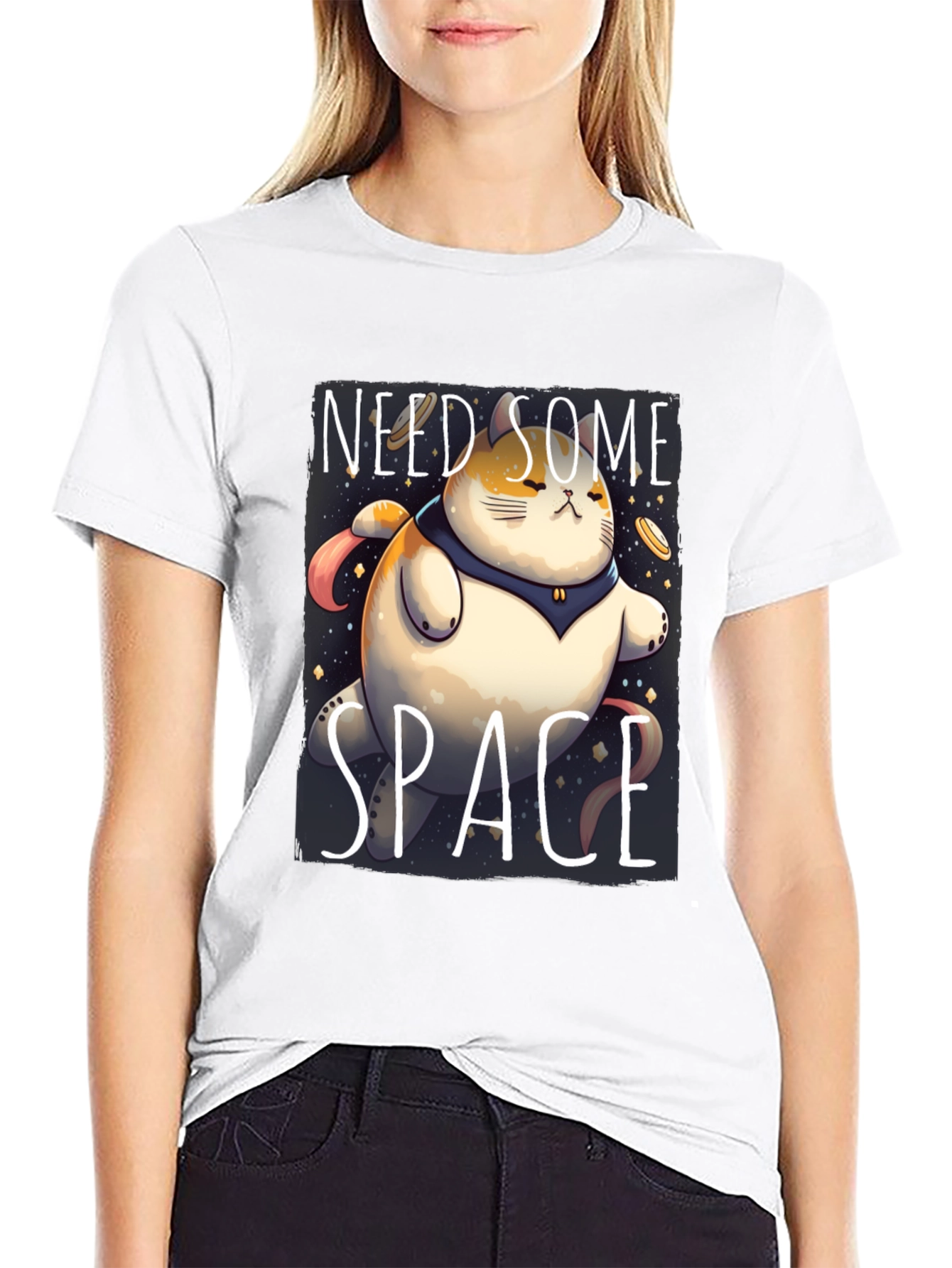 Need Some Space Cat T-Shirt