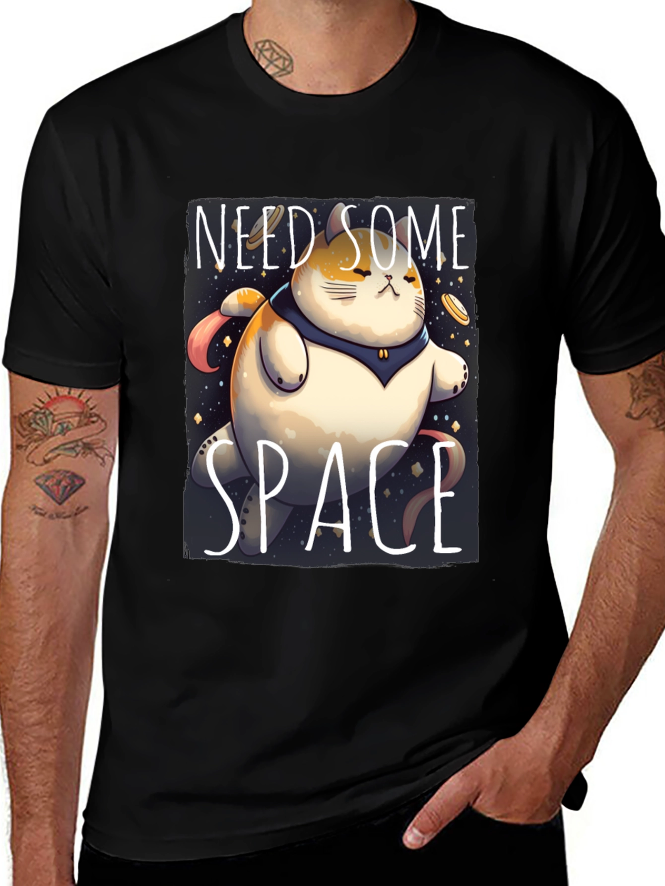 Need Some Space Cat T-Shirt