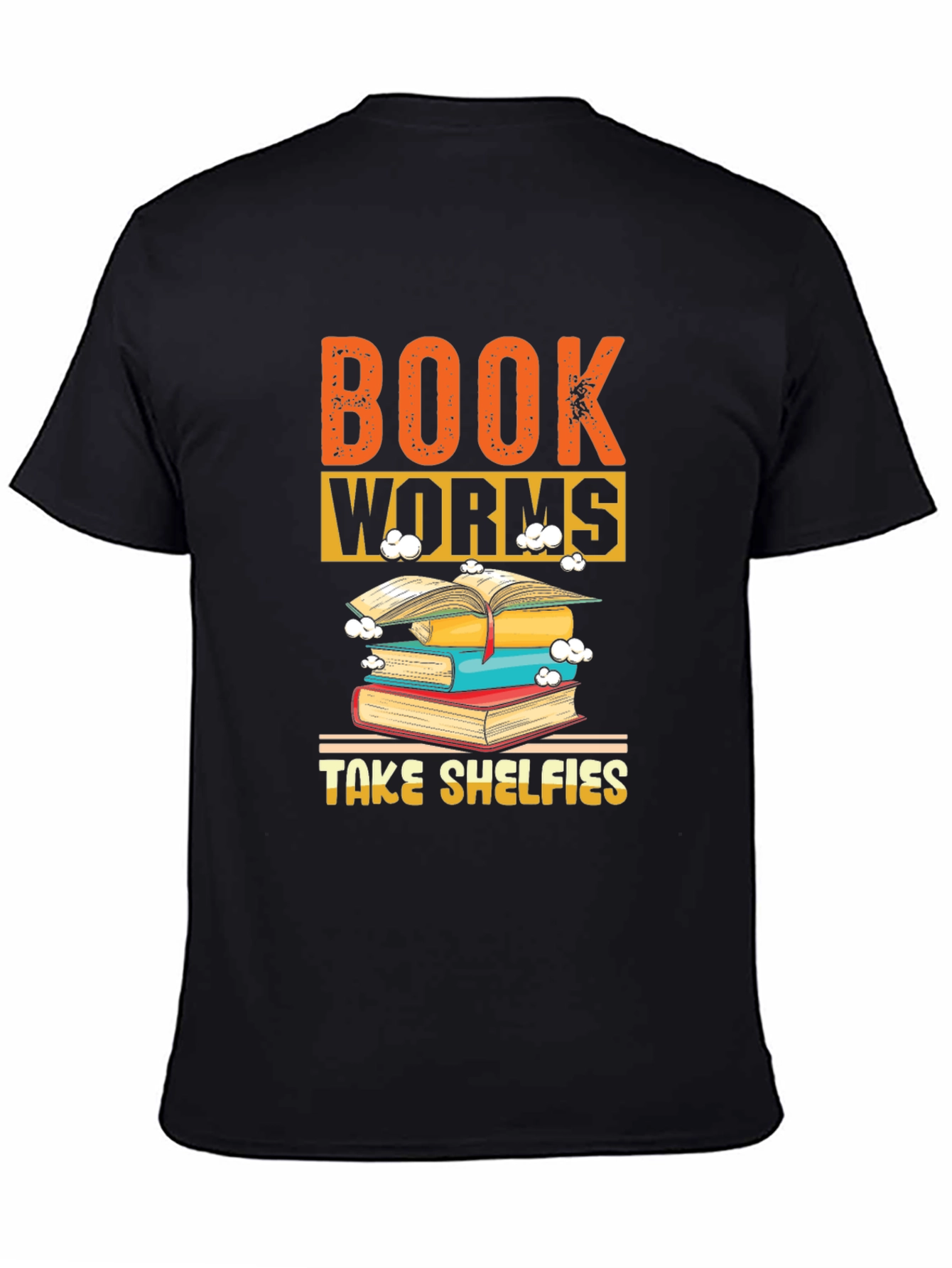 Bookworms Take Shelfies Graphic T-Shirt