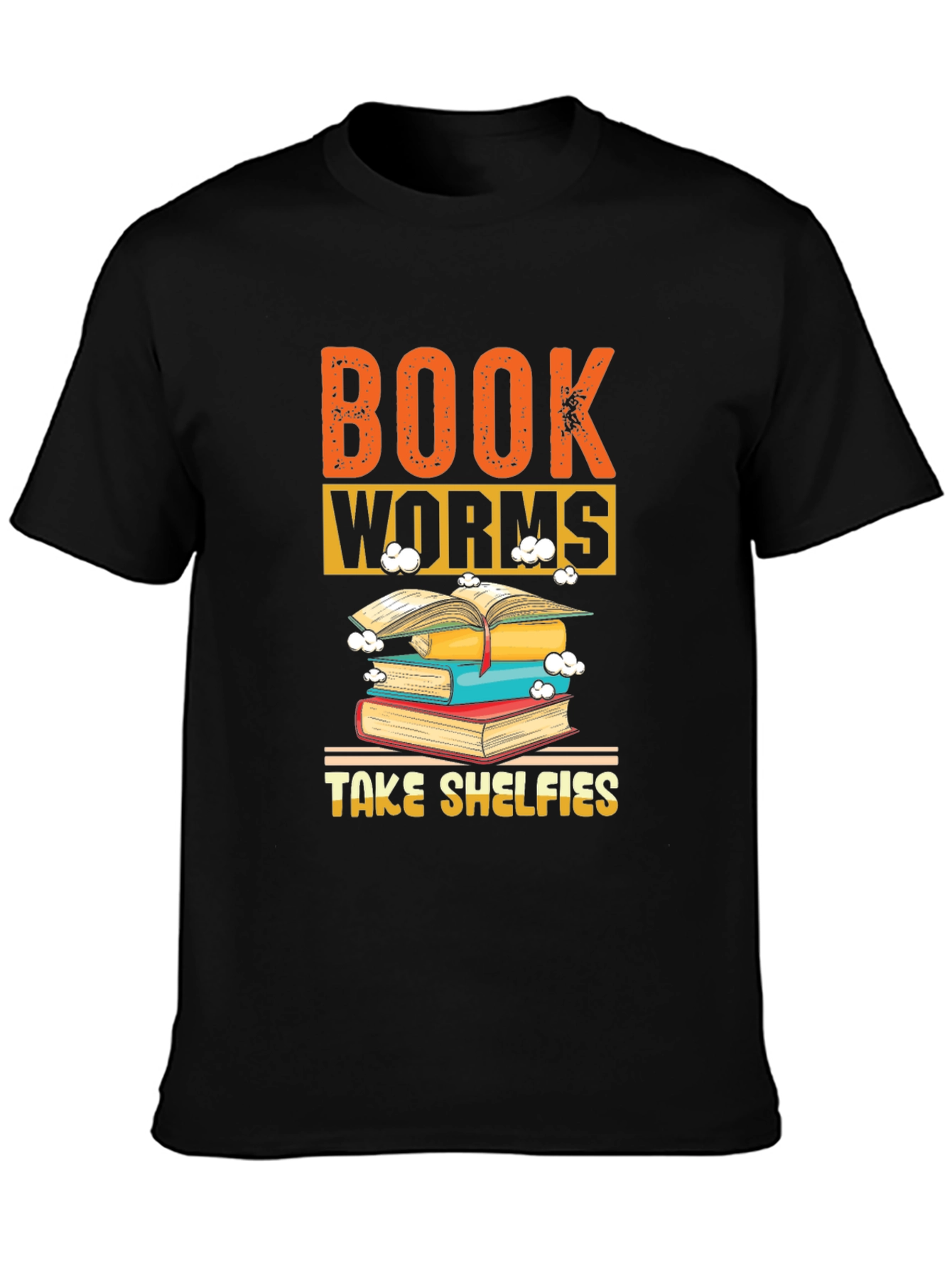 Bookworms Take Shelfies Graphic T-Shirt