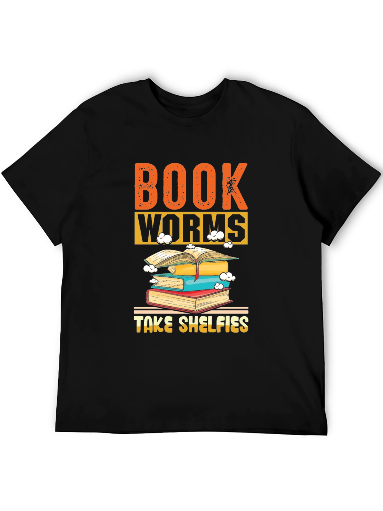 Bookworms Take Shelfies Graphic T-Shirt