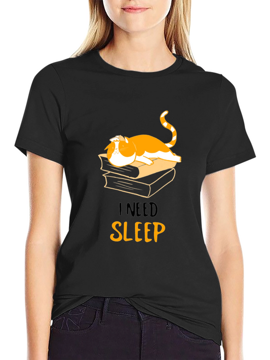 I Need Sleep Cat Lover T-Shirt