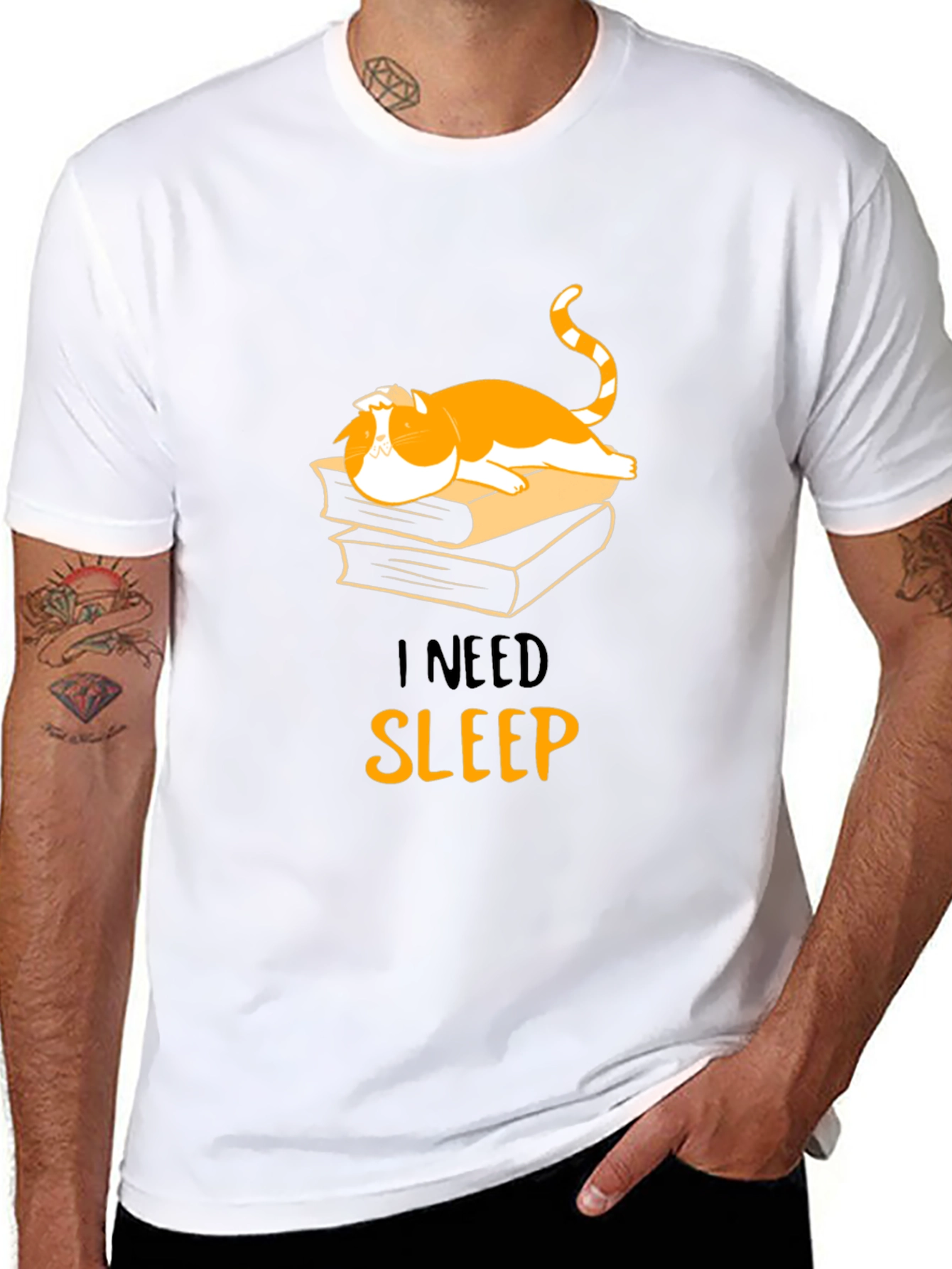 I Need Sleep Cat Lover T-Shirt