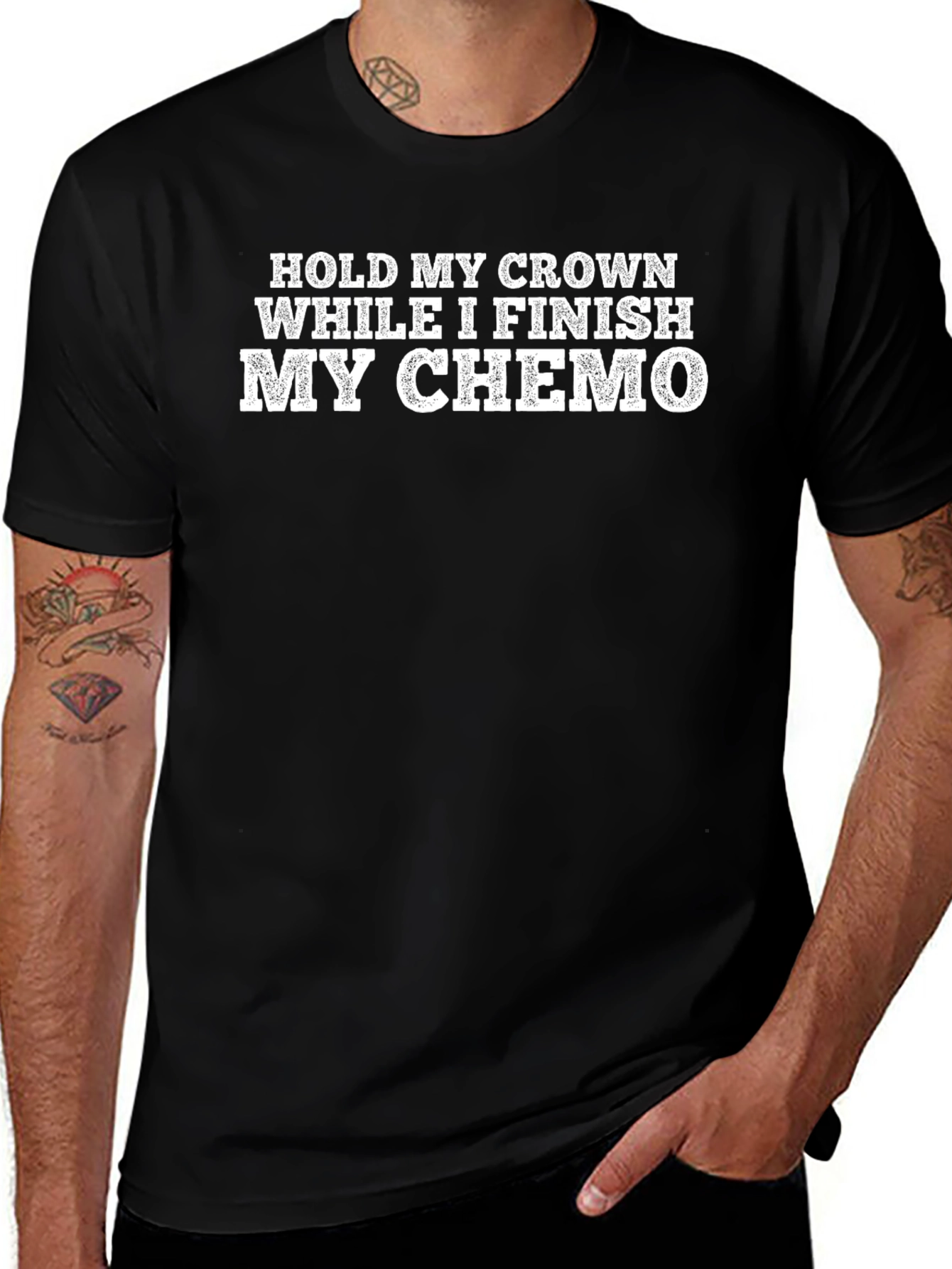 Hold My Crown While I Finish My Chemo T-Shirt