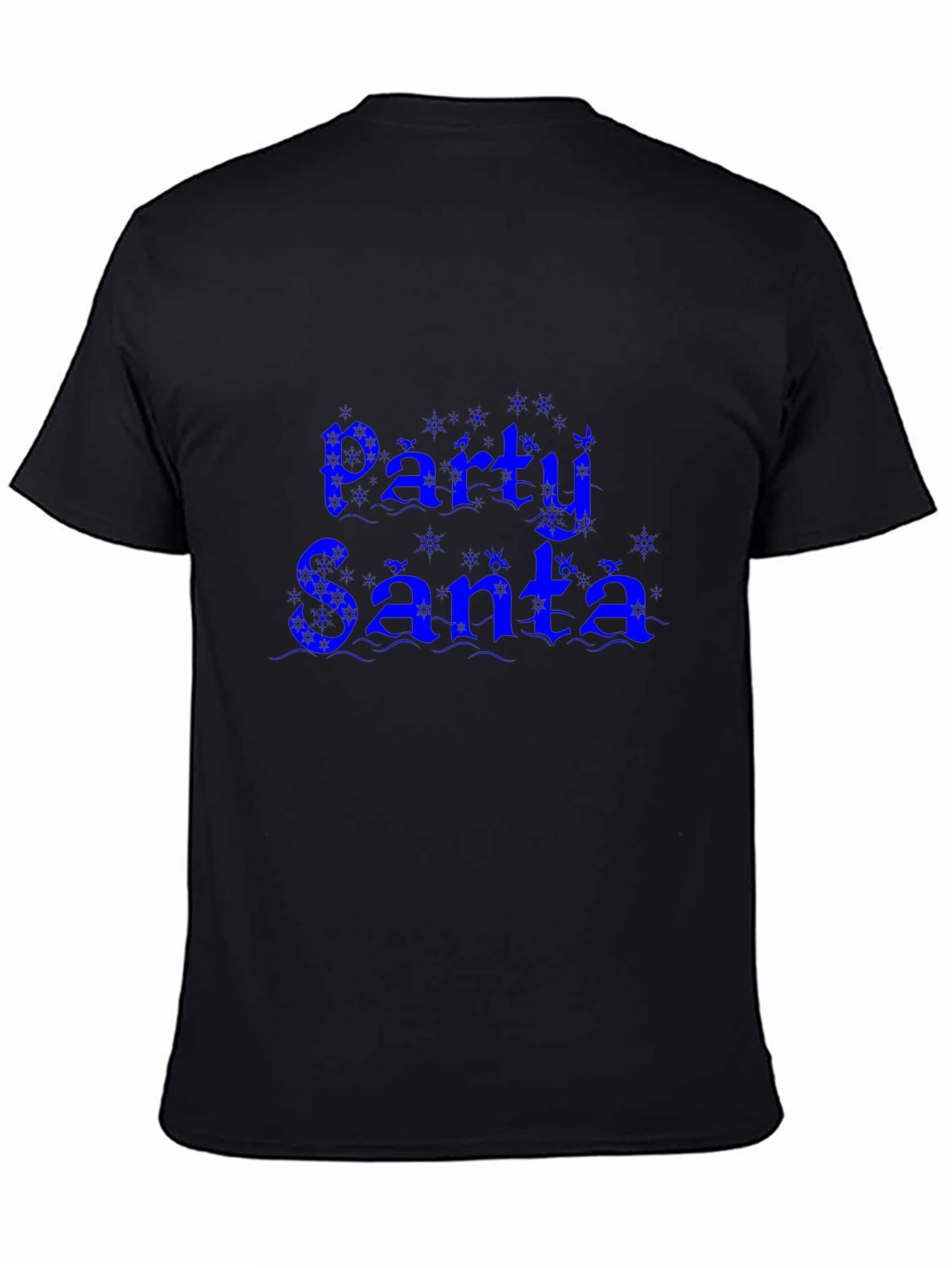 Party Santa Graphic Tee - Holiday Fun!