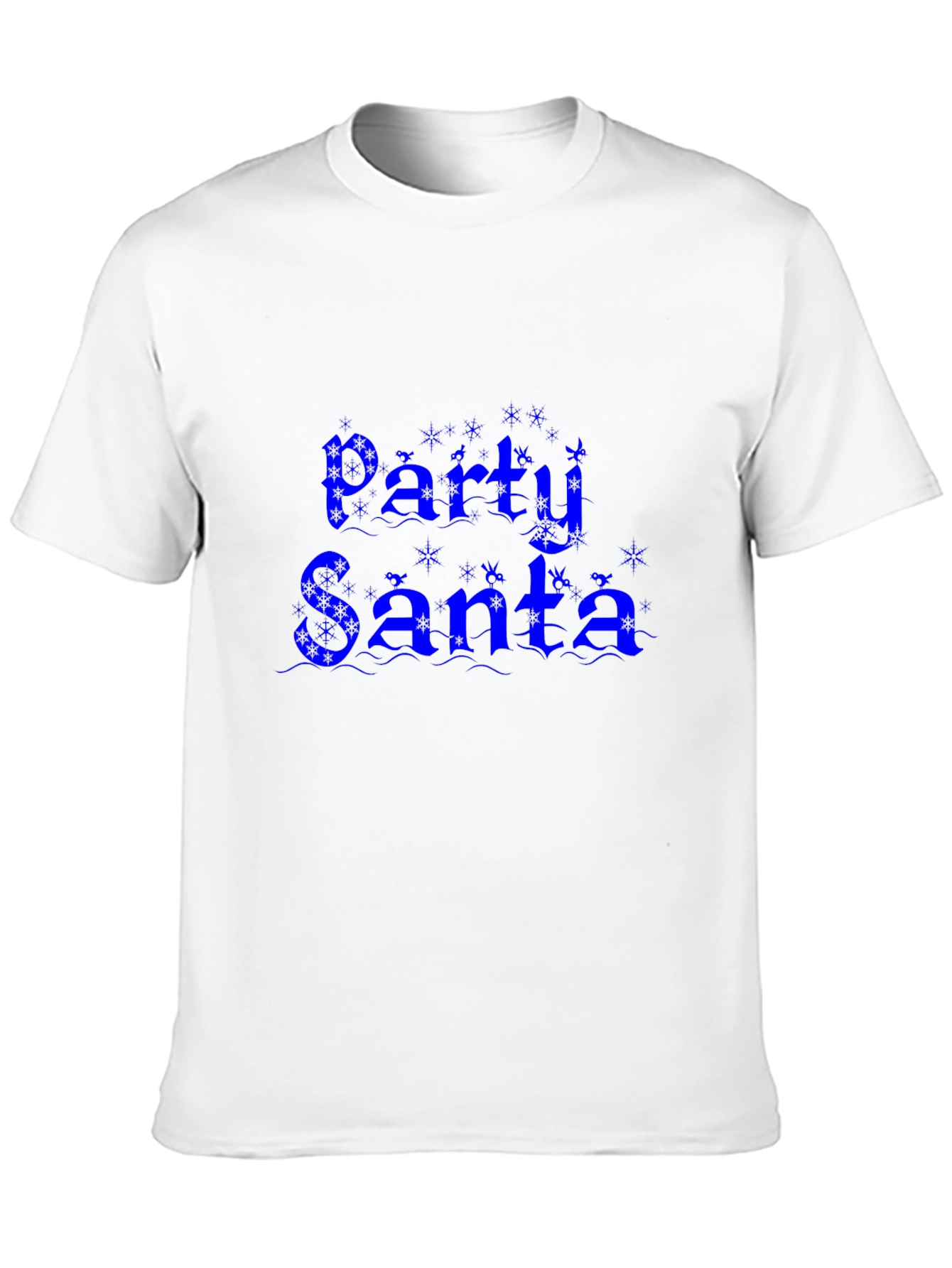 Party Santa Graphic Tee - Holiday Fun!