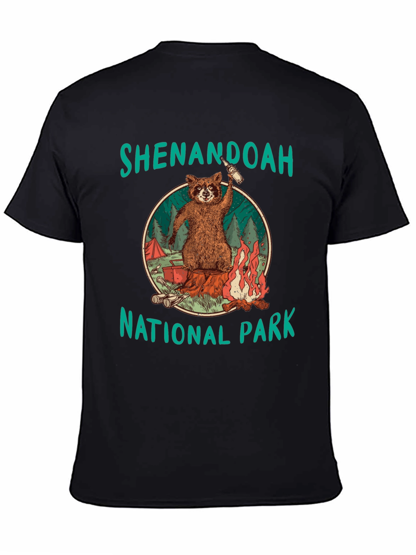 Shenandoah National Park Raccoon T-Shirt