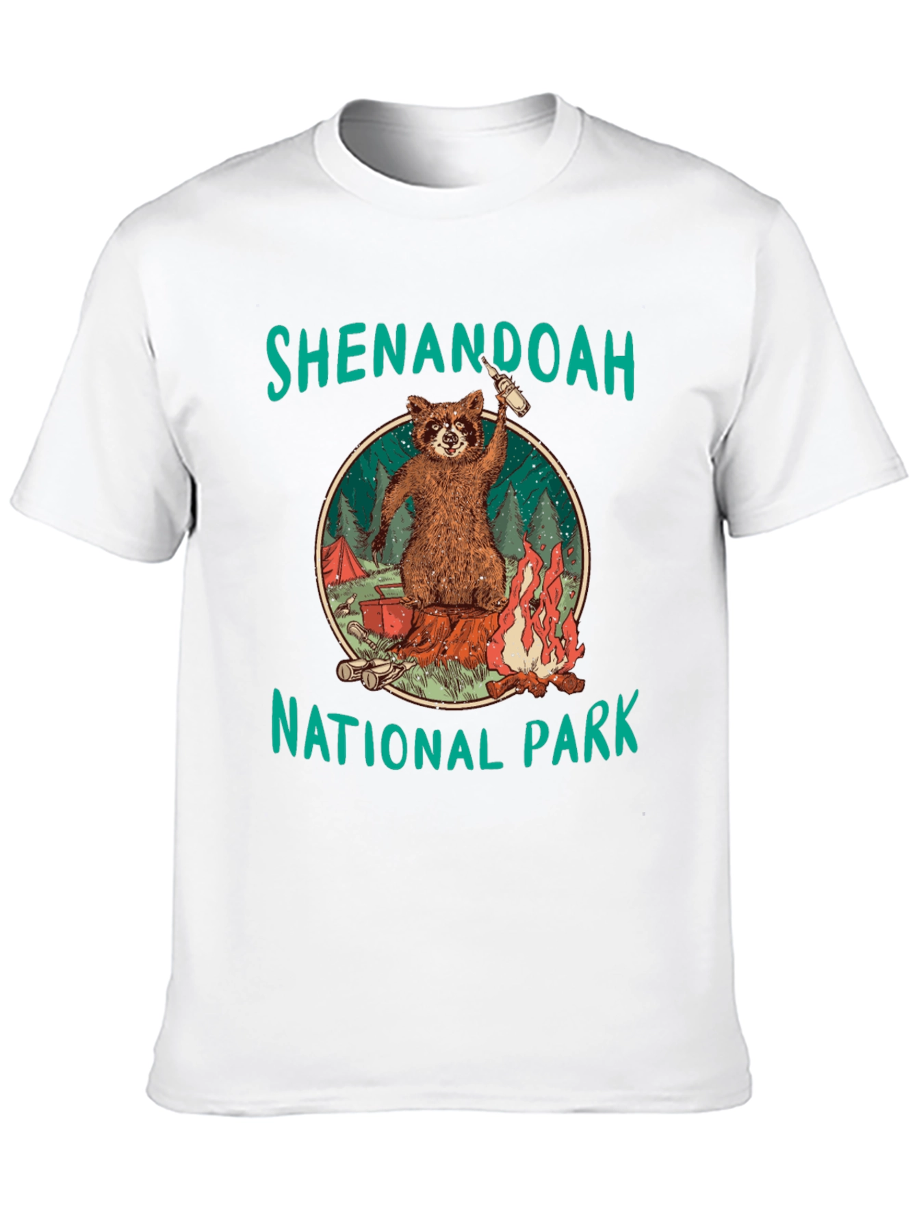 Shenandoah National Park Raccoon T-Shirt