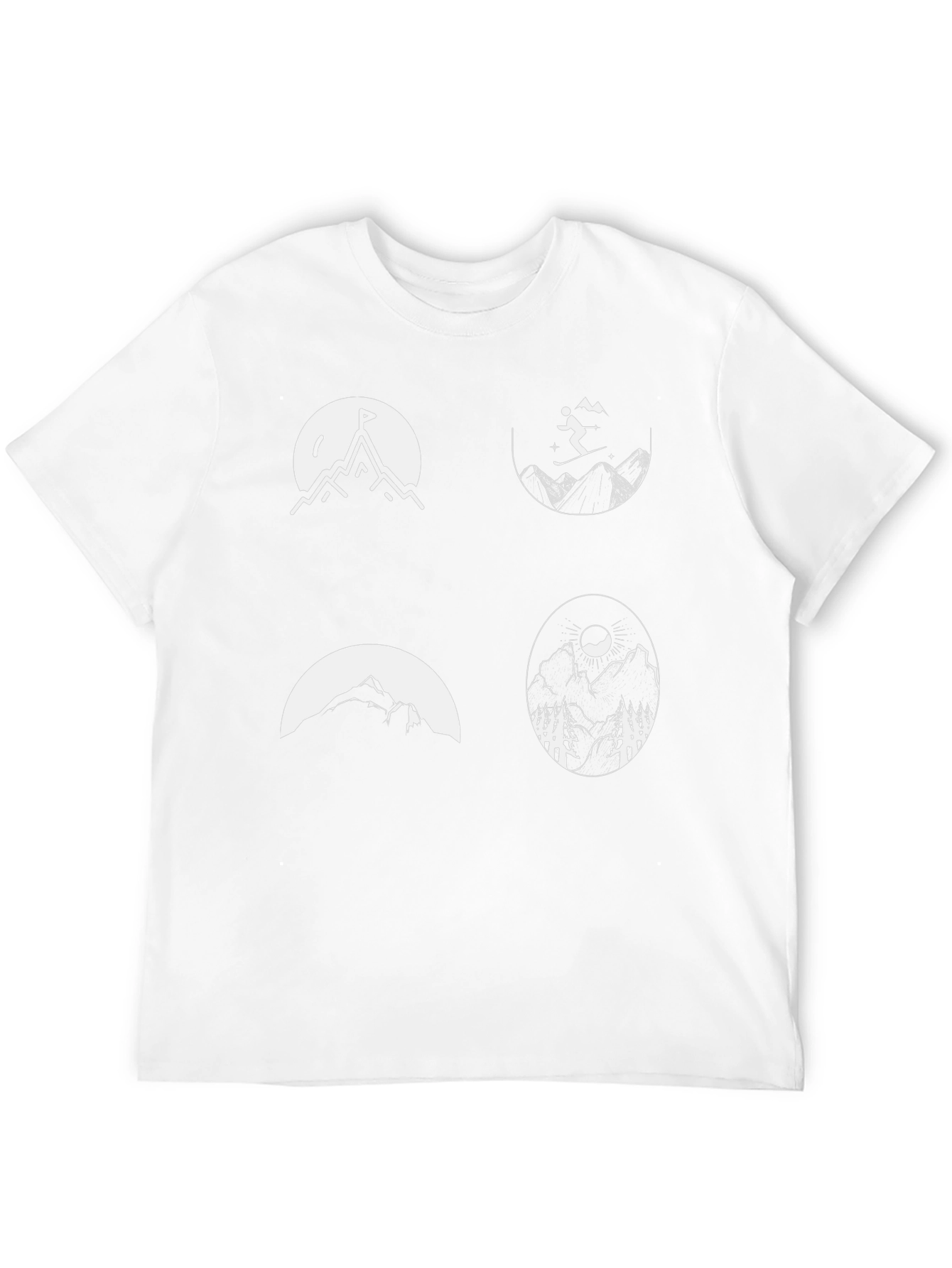 Mountainscape Tee - Adventure Awaits
