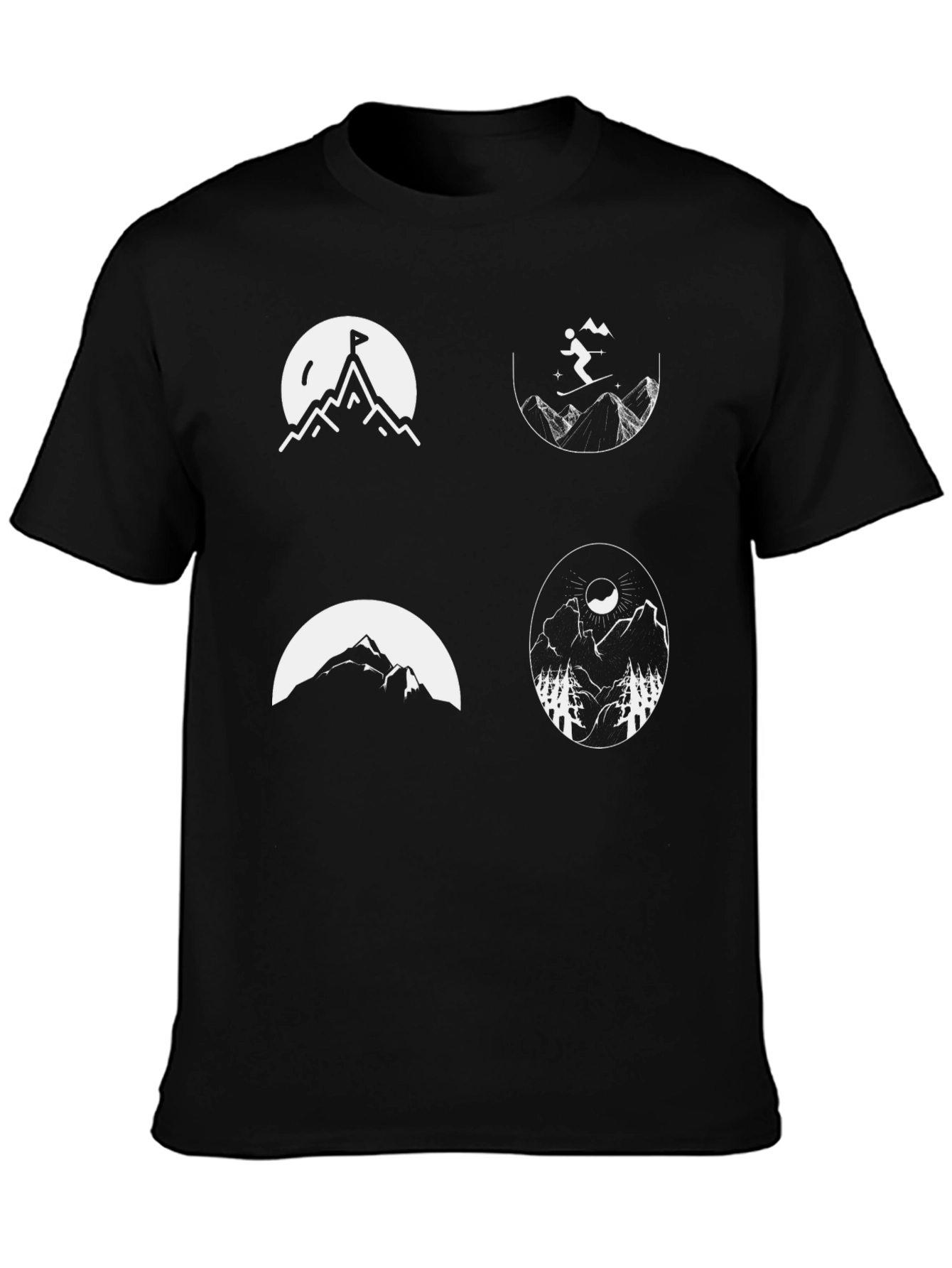 Mountainscape Tee - Adventure Awaits