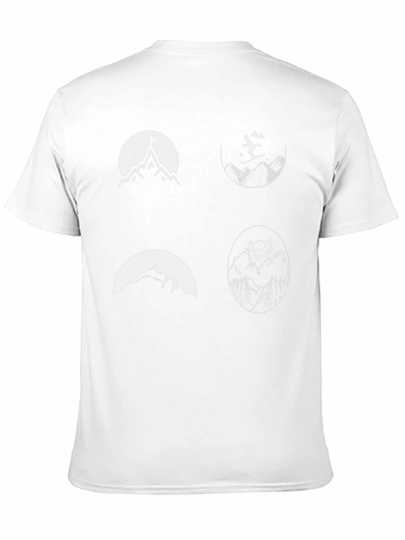 Mountainscape Tee - Adventure Awaits