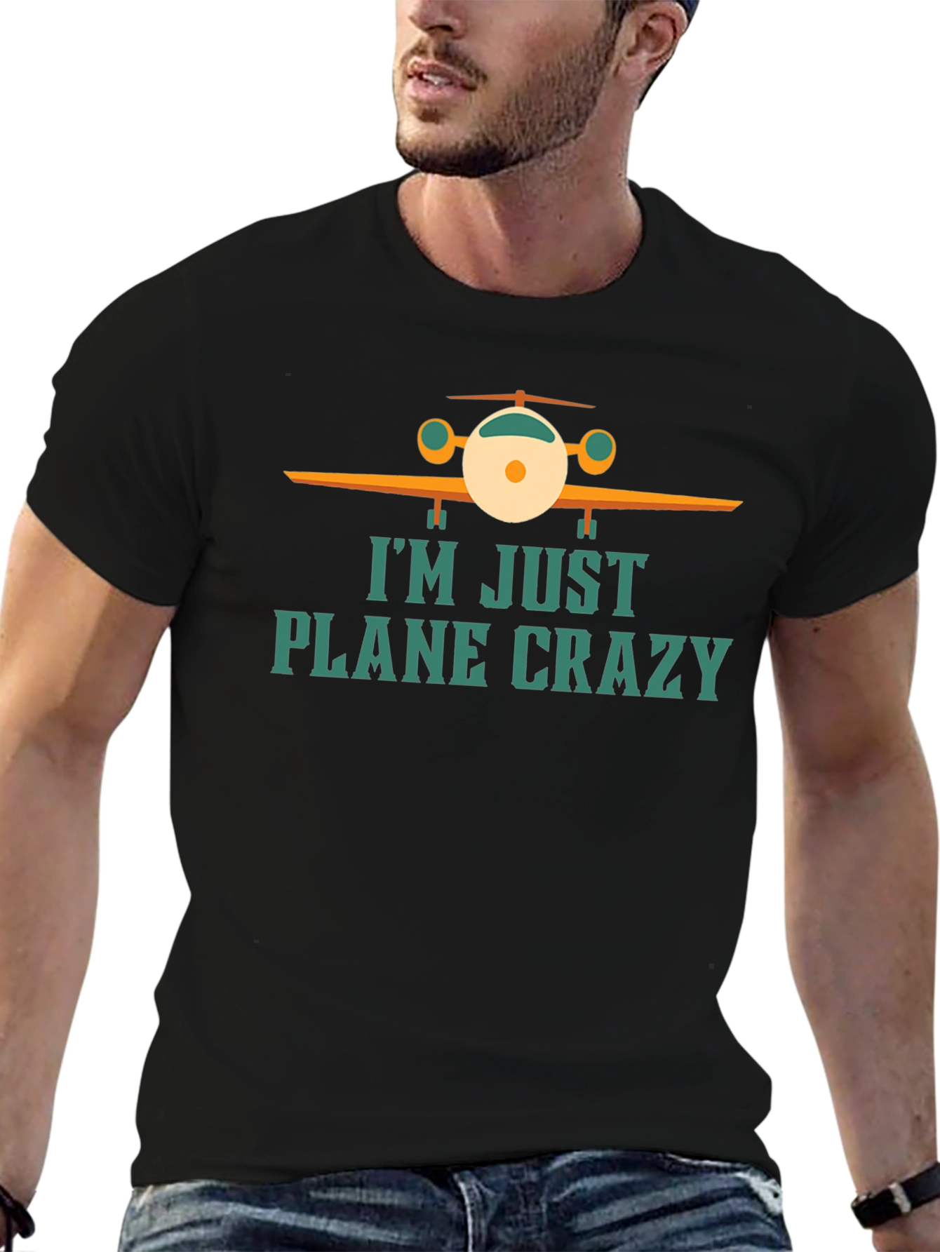 Im Just Plane Crazy T-Shirt - Aviation Tee