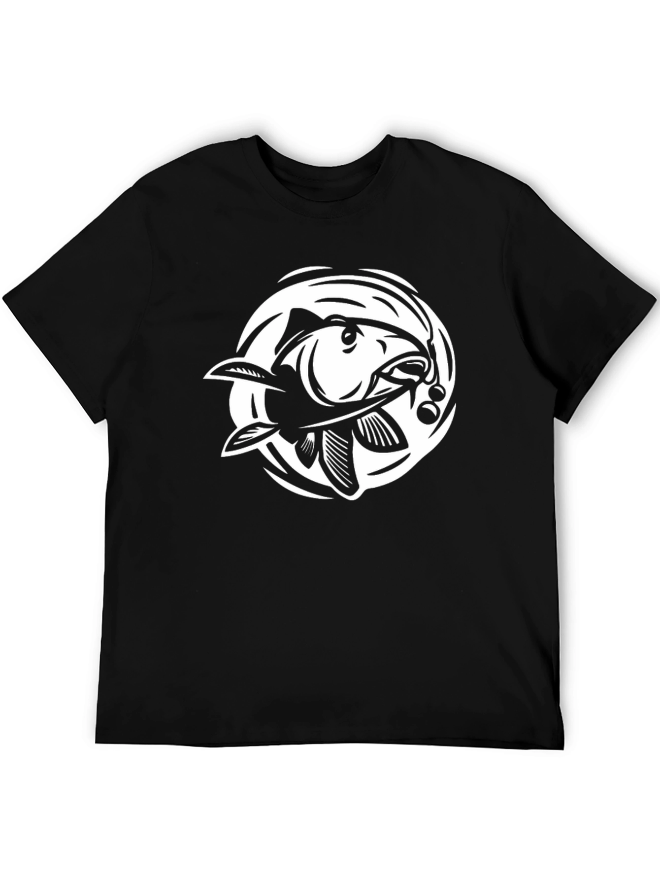 Carp Fishing T-Shirt - Graphic Print