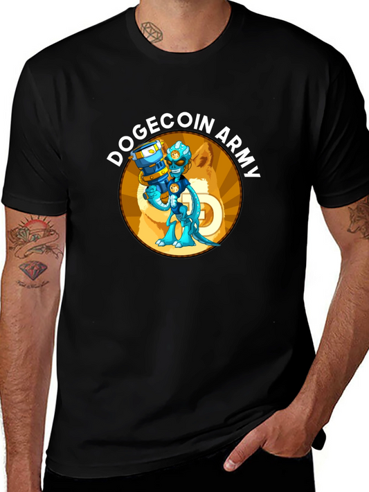 DogeCoin Army Graphic T-Shirt