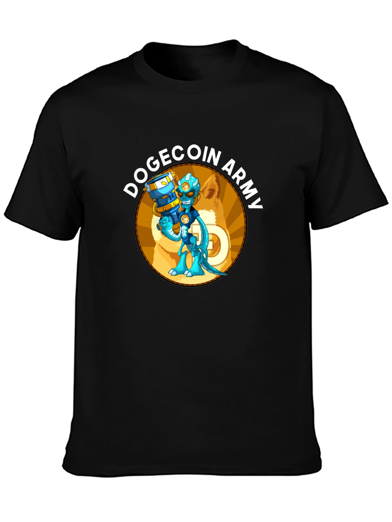 DogeCoin Army Graphic T-Shirt