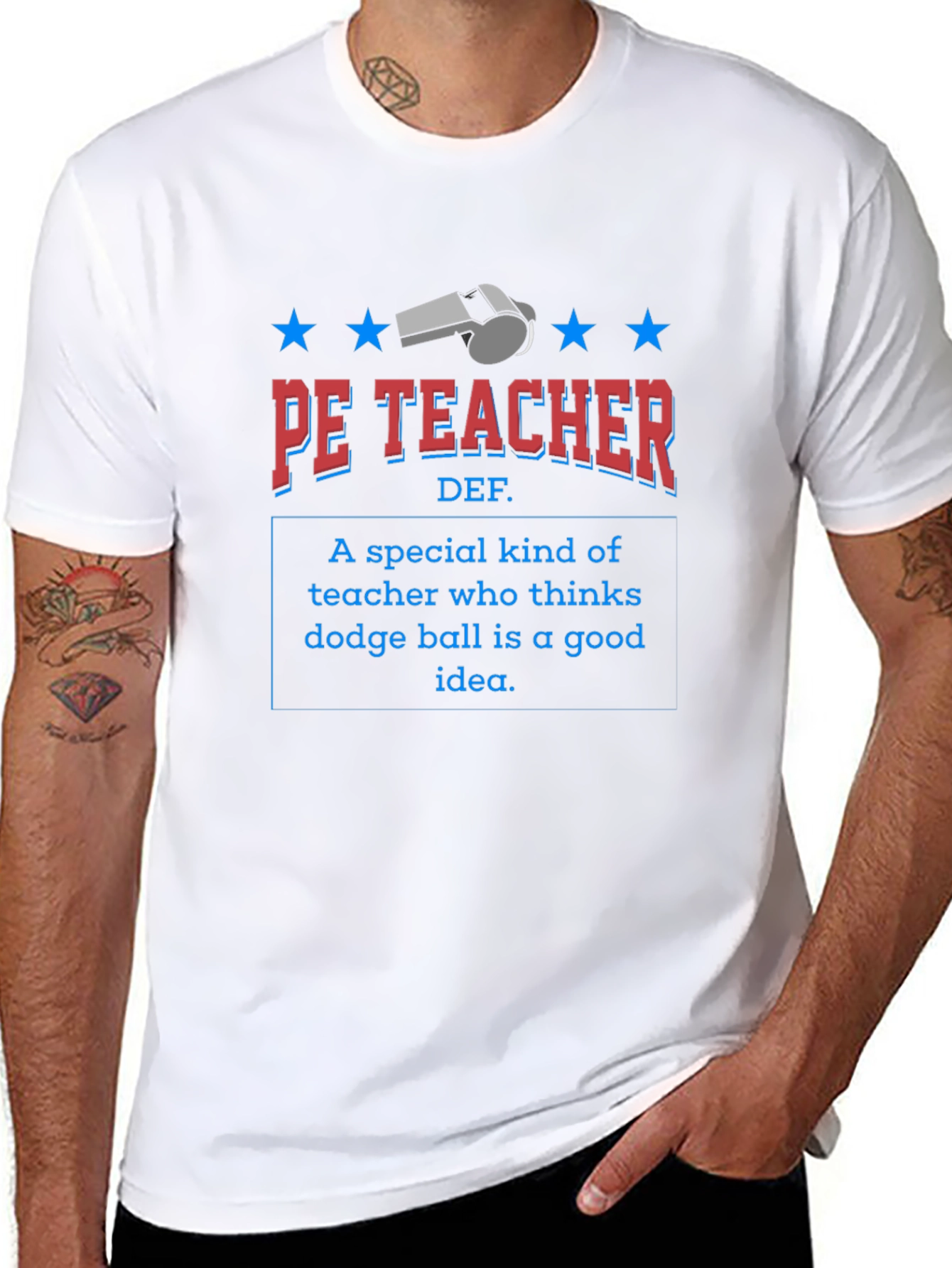 PE Teacher Dodgeball T-Shirt
