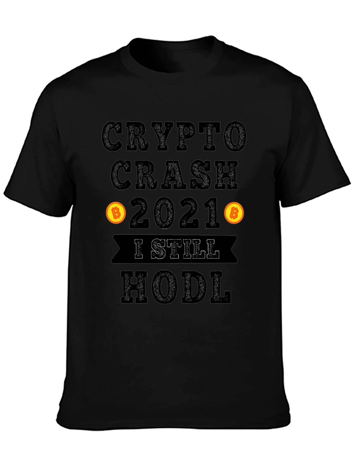 Crypto Crash 2021 HODL T-Shirt