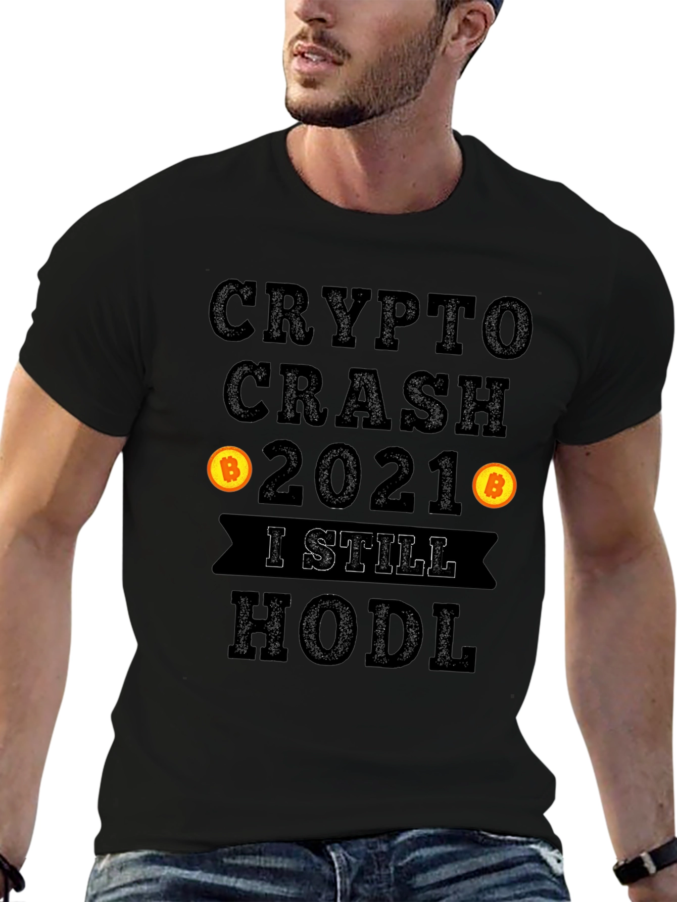 Crypto Crash 2021 HODL T-Shirt