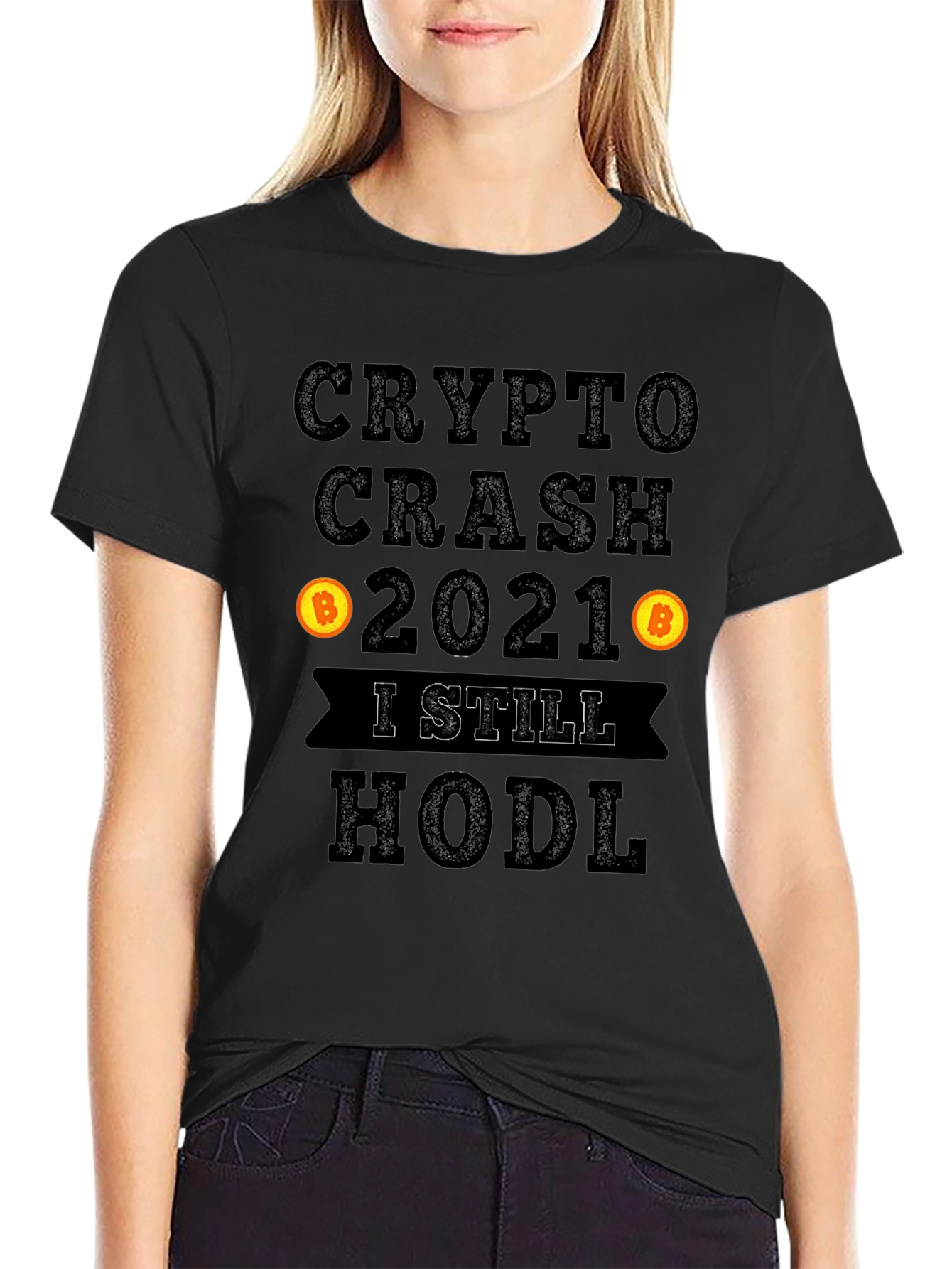 Crypto Crash 2021 HODL T-Shirt