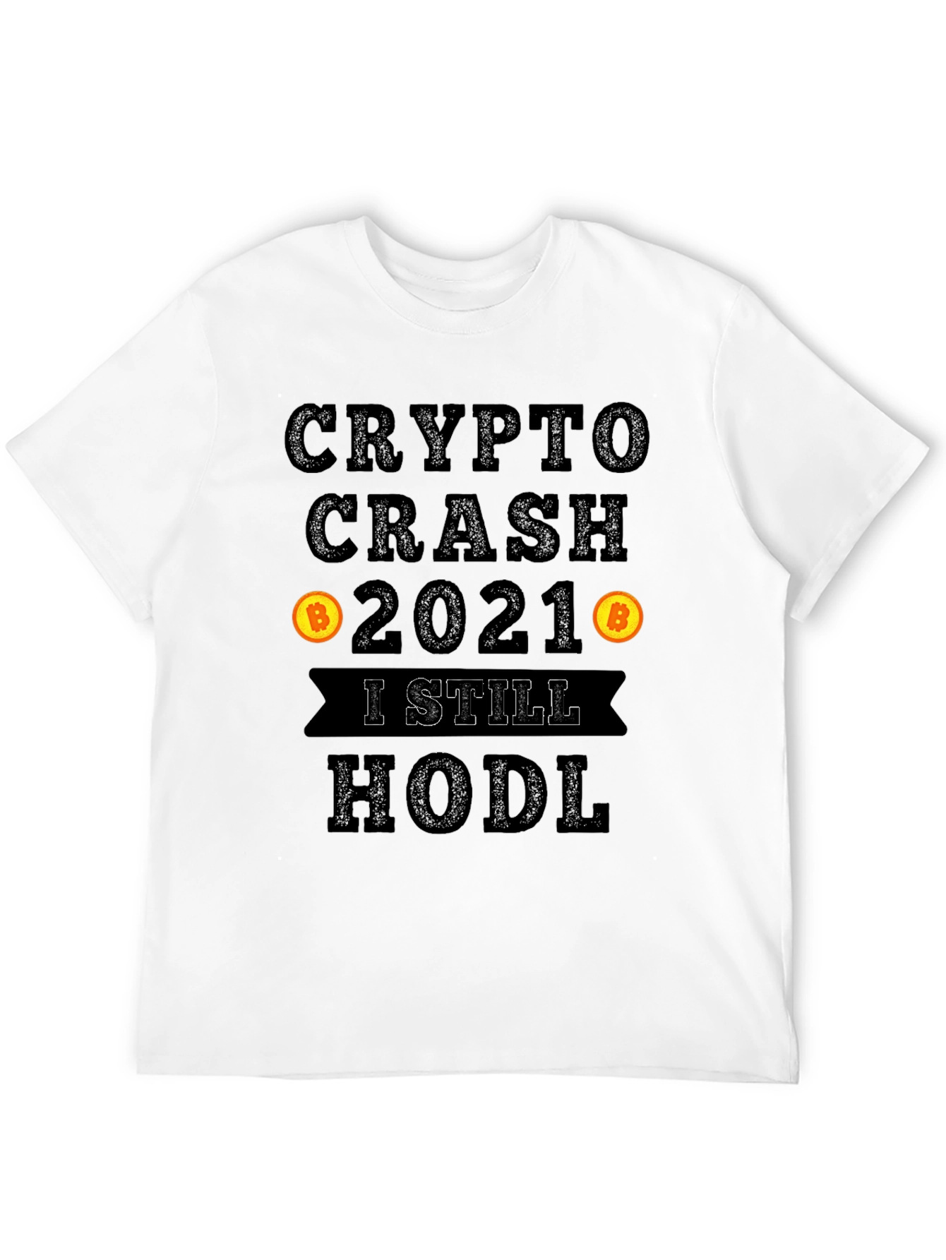 Crypto Crash 2021 HODL T-Shirt