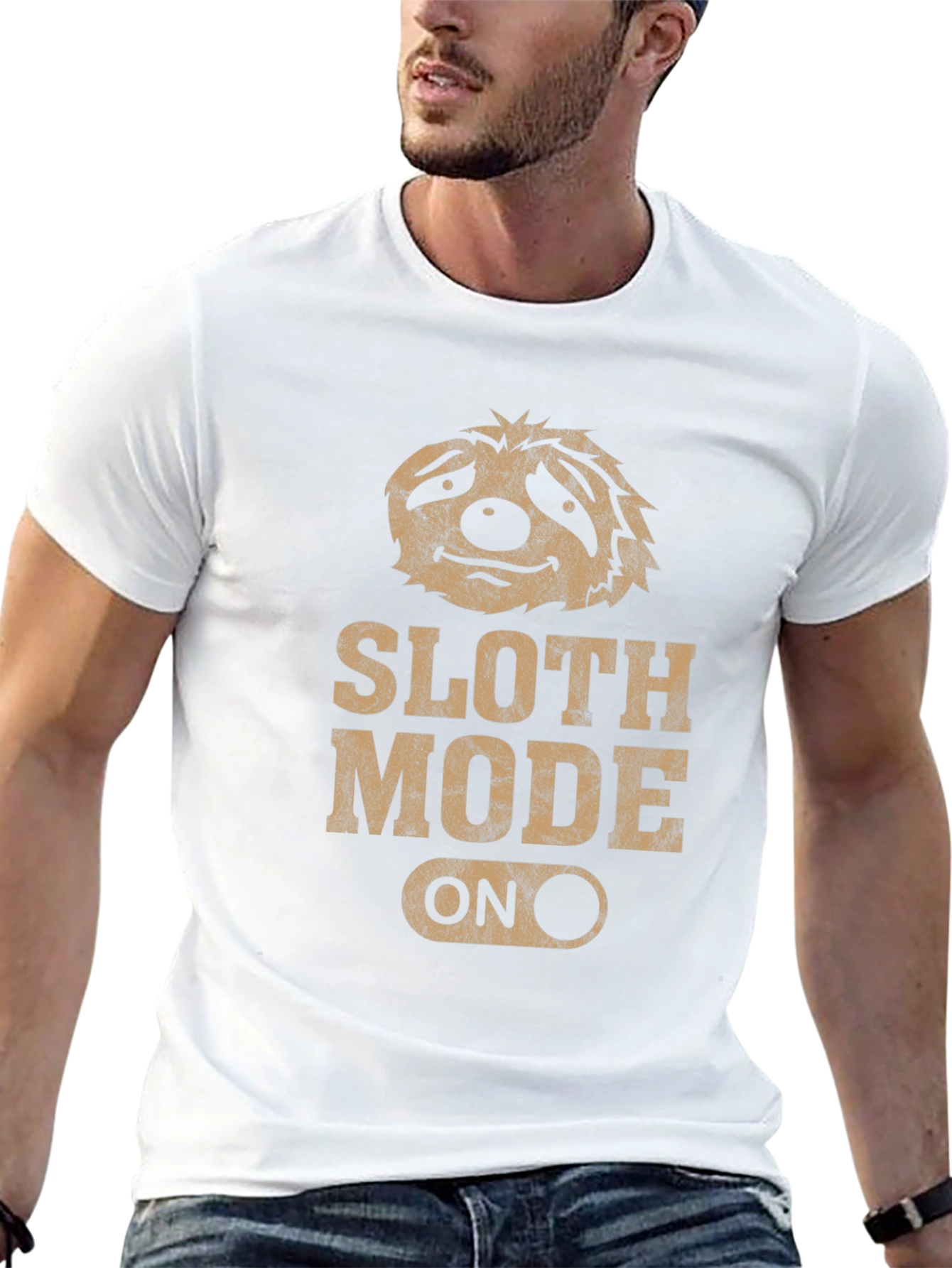 Sloth Mode On T-Shirt - Relaxed Fit