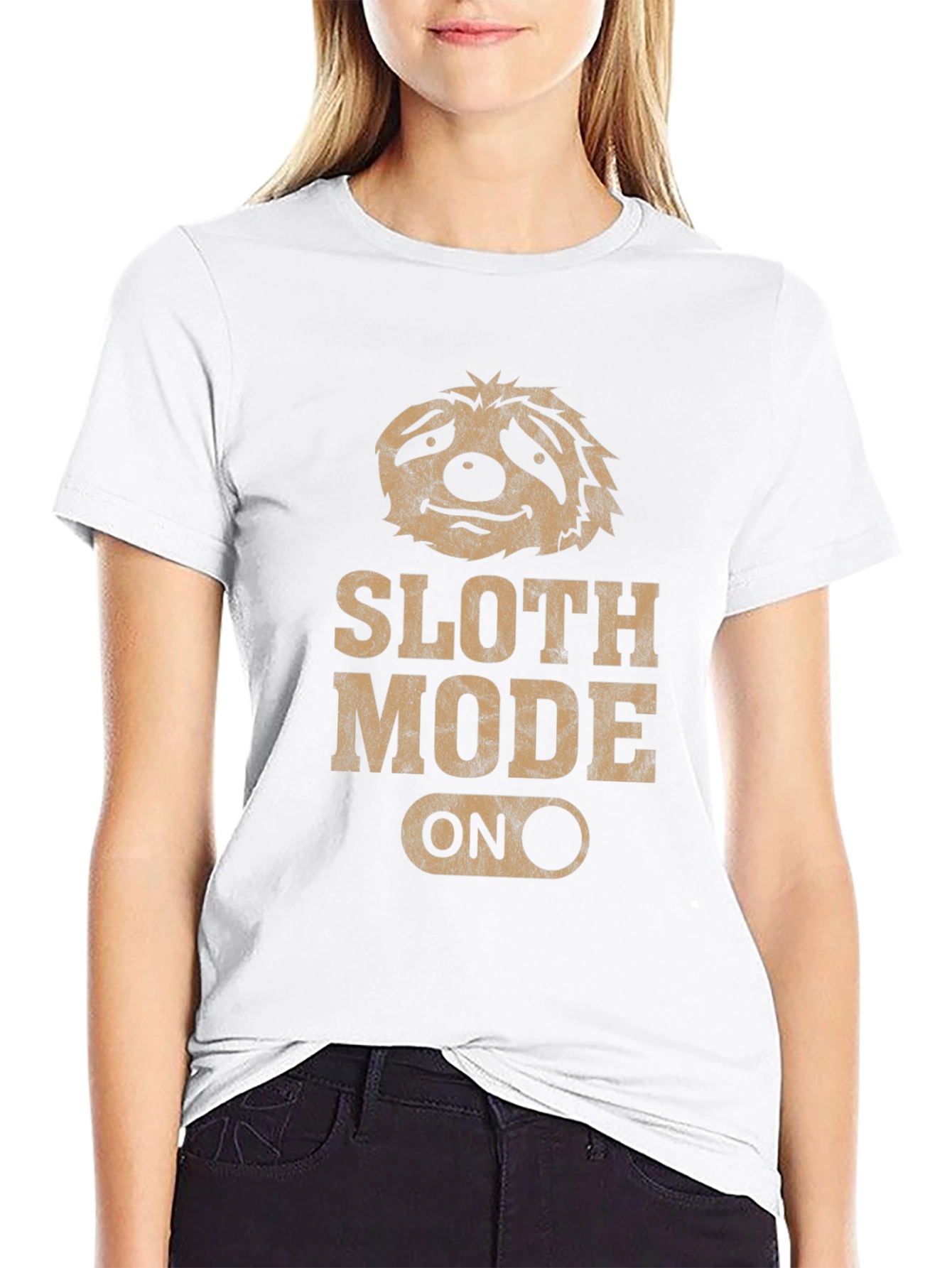 Sloth Mode On T-Shirt - Relaxed Fit