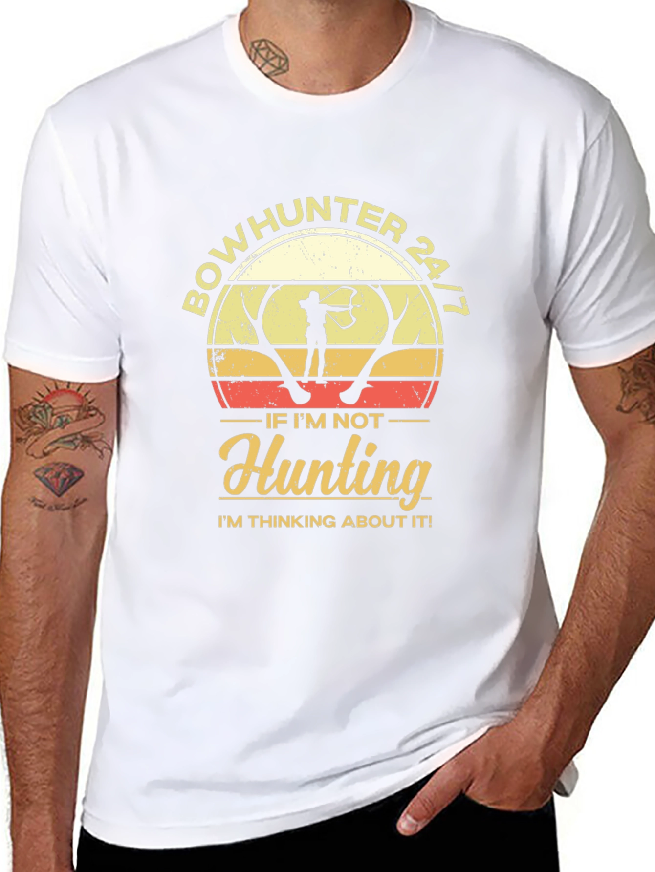 Bow Hunter 24/7 Graphic Tee - Hunting Apparel