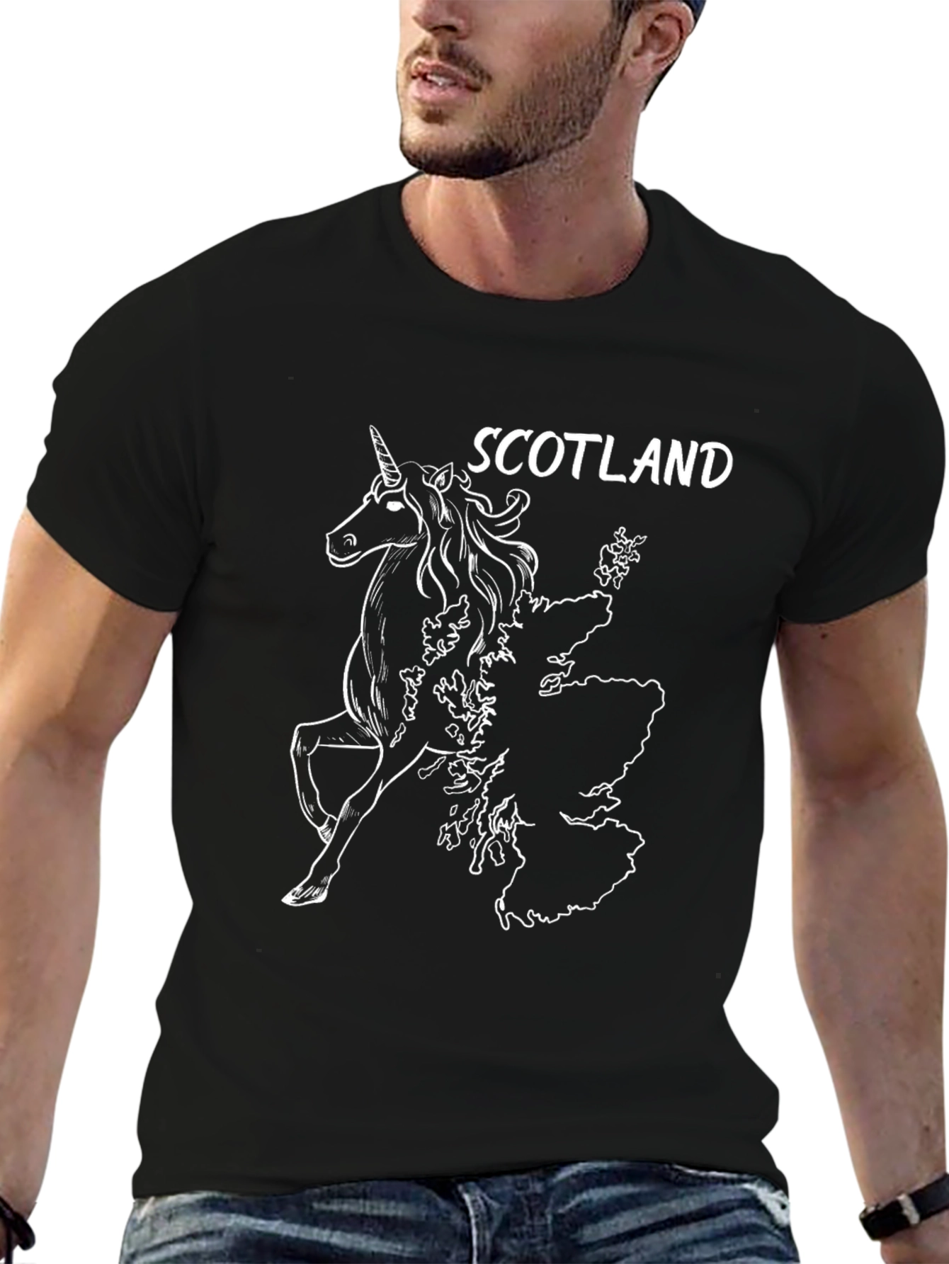 Scotland Unicorn T-Shirt