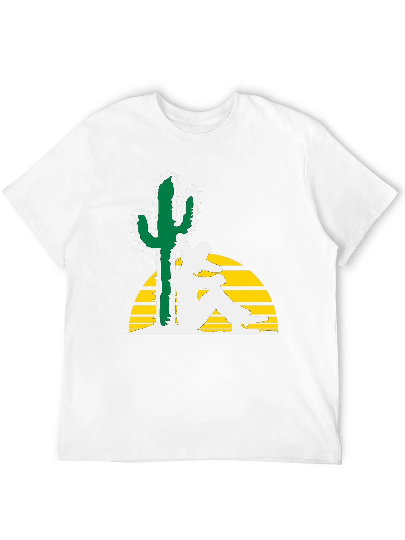 Siesta Cactus Tee - Relaxed Desert Vibe