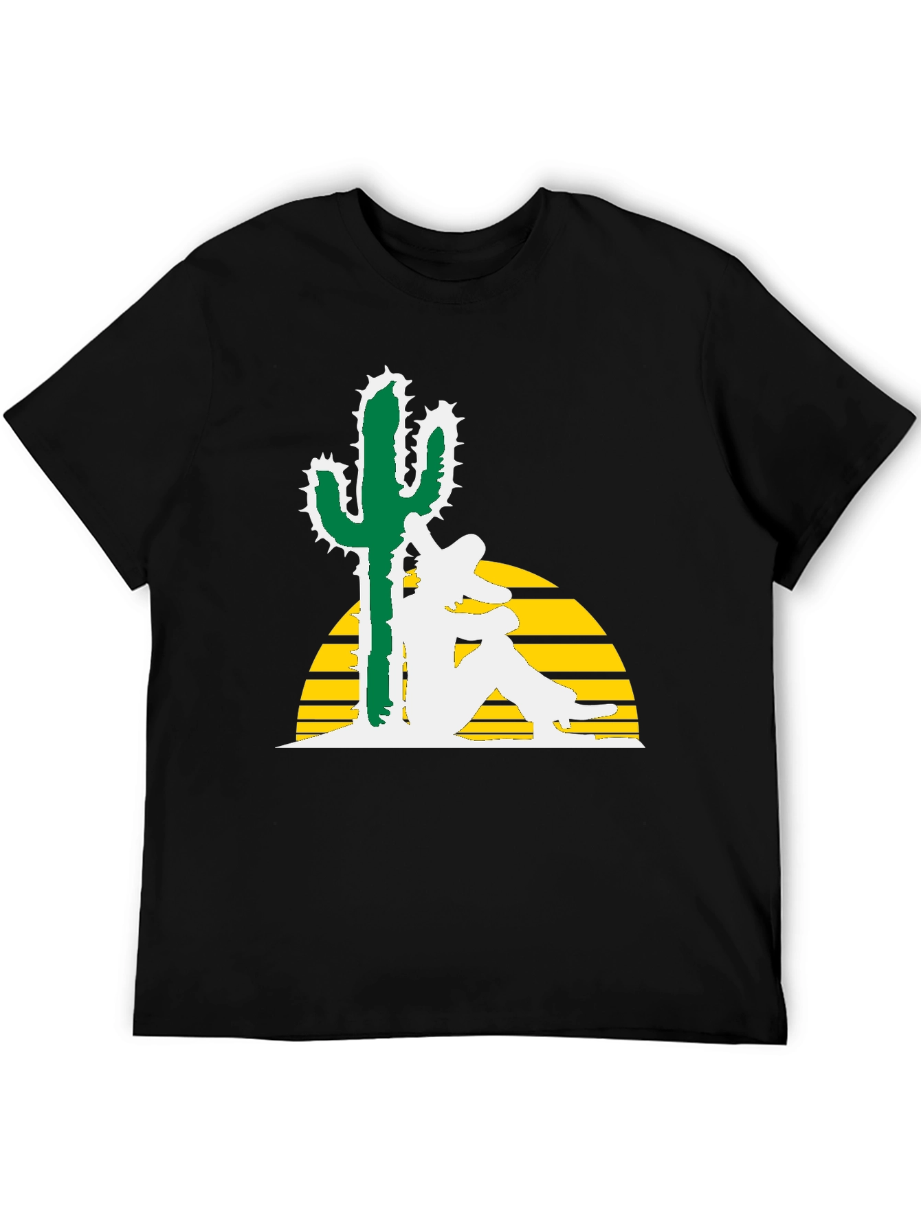 Siesta Cactus Tee - Relaxed Desert Vibe