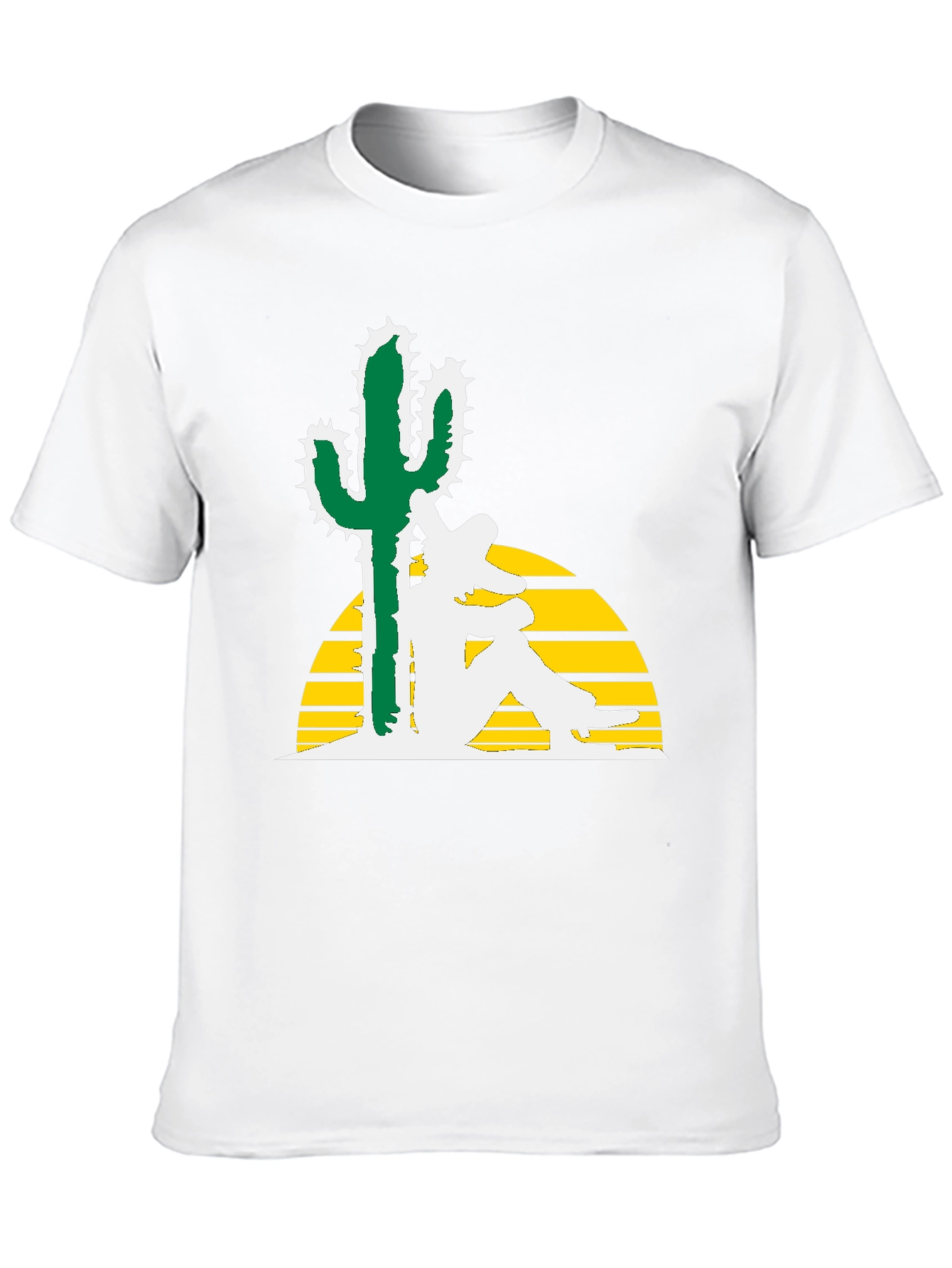 Siesta Cactus Tee - Relaxed Desert Vibe