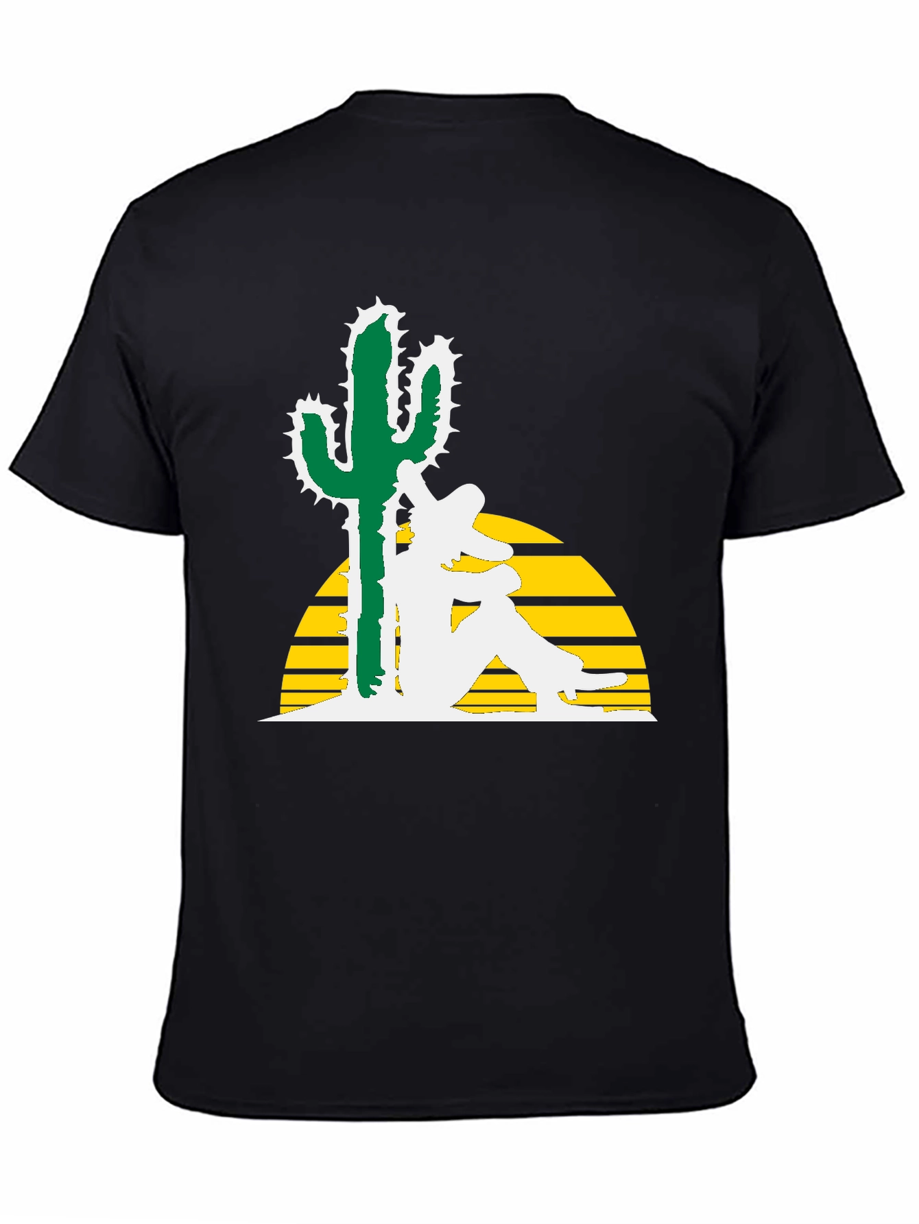 Siesta Cactus Tee - Relaxed Desert Vibe
