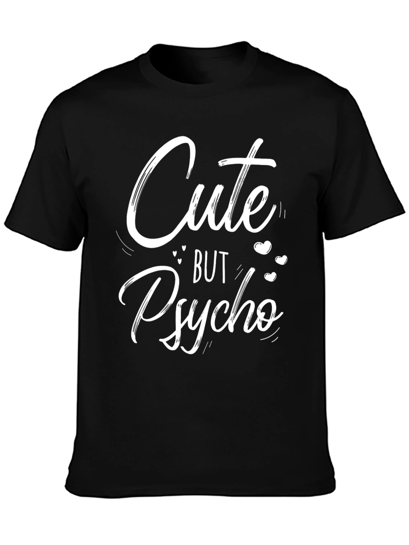 Cute But Psycho Graphic Tee - Unisex Cotton T-Shirt