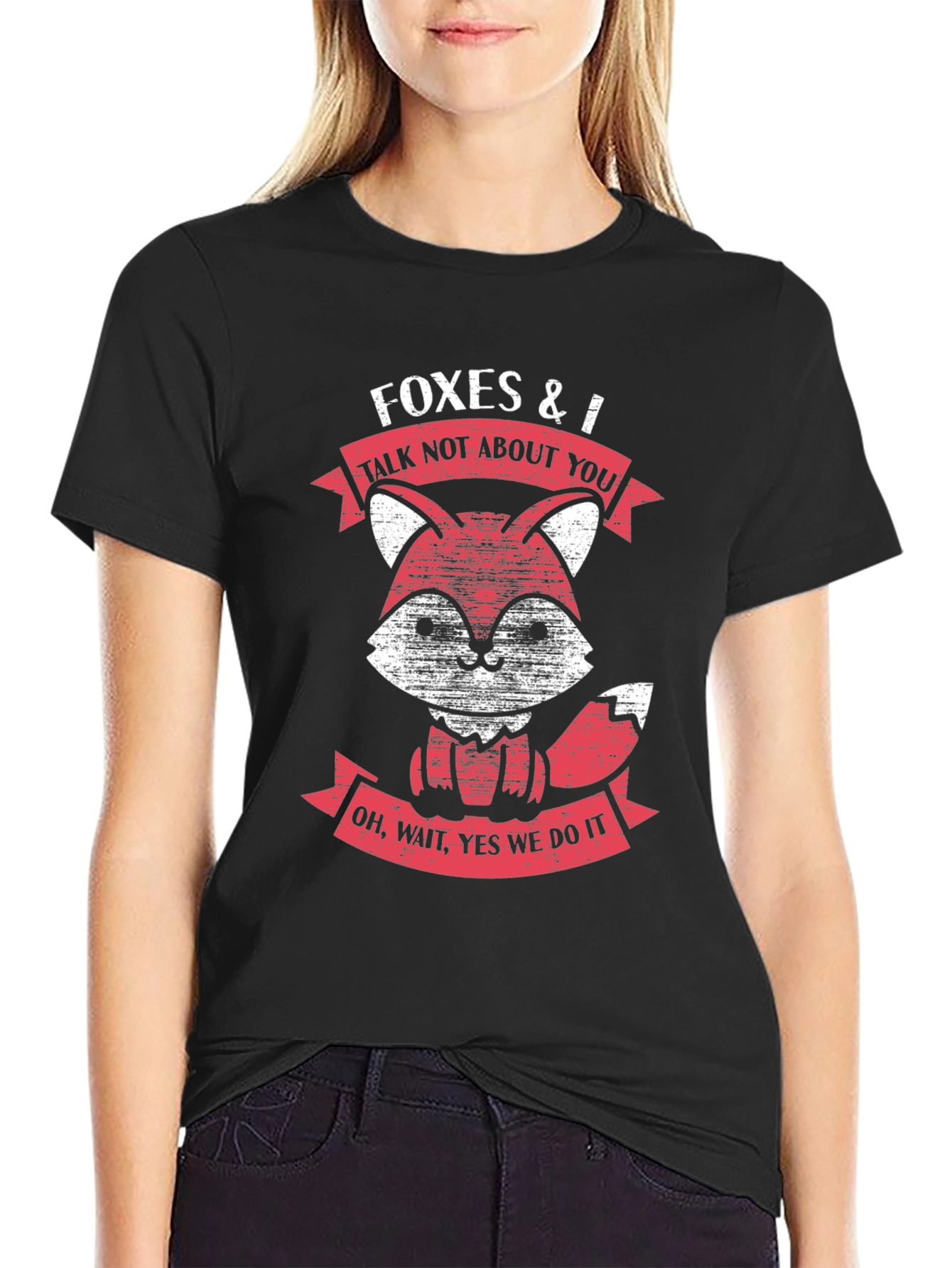 Foxes & I Graphic T-Shirt