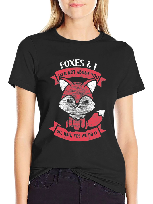 Foxes & I Graphic T-Shirt