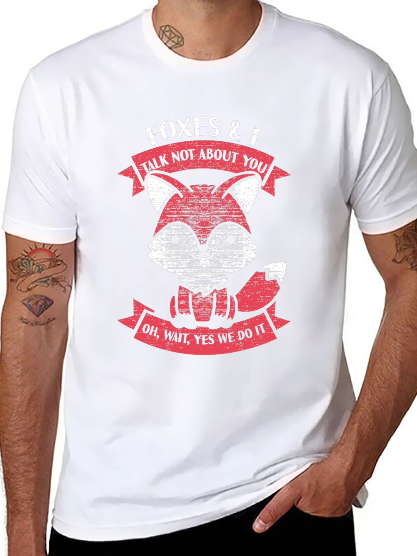Foxes & I Graphic T-Shirt
