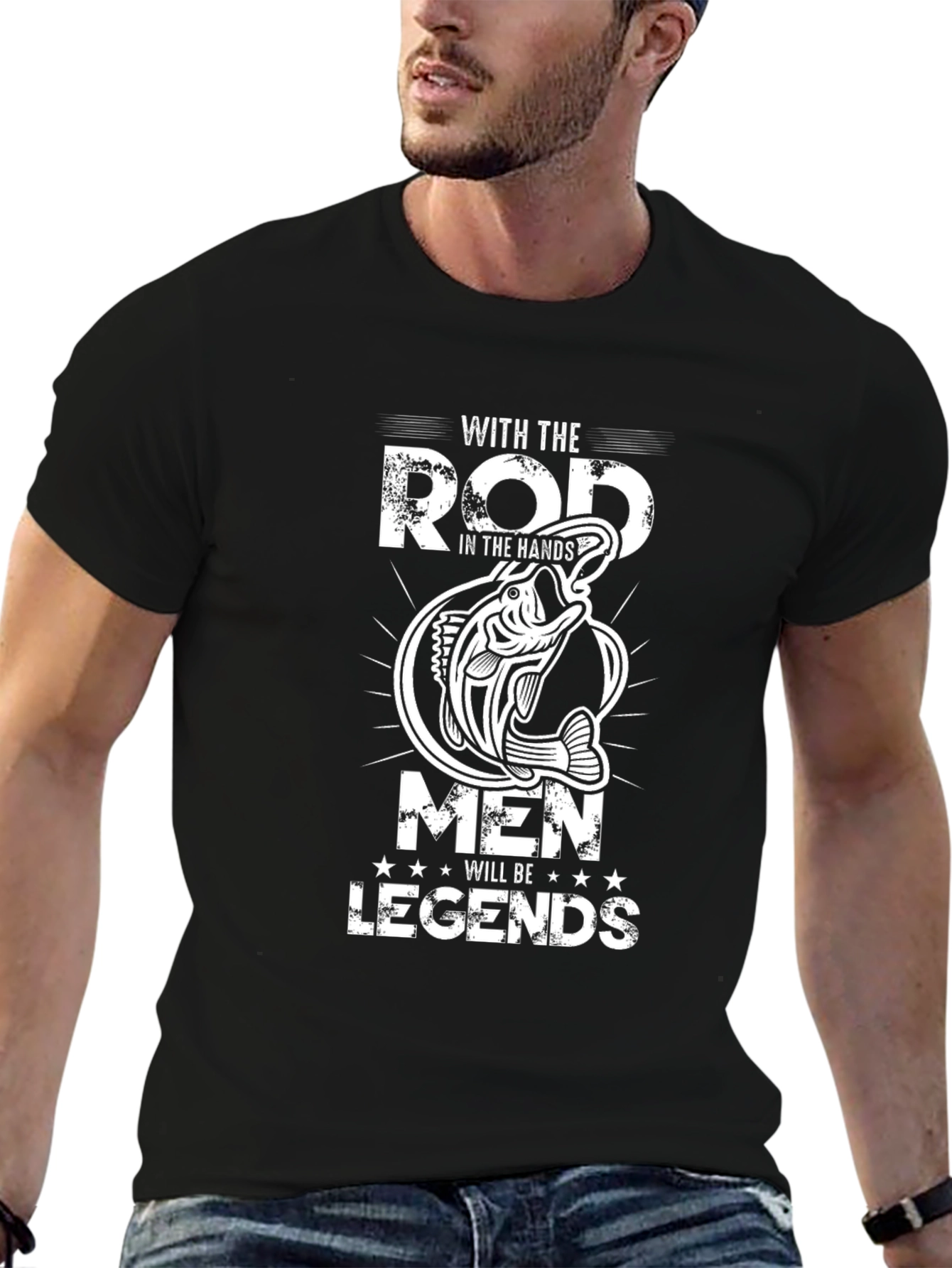 Fishing Rod Legends Graphic T-Shirt