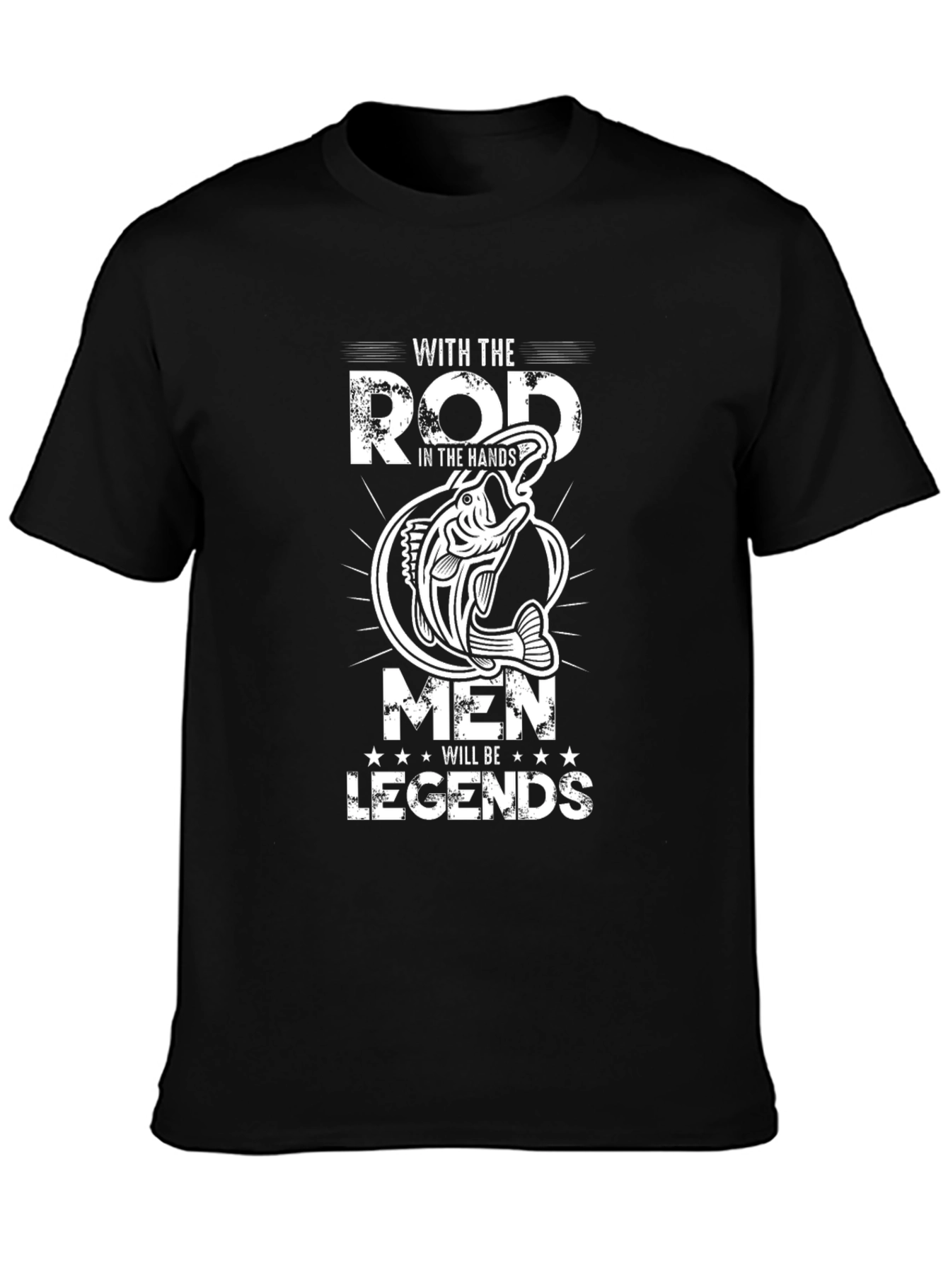 Fishing Rod Legends Graphic T-Shirt